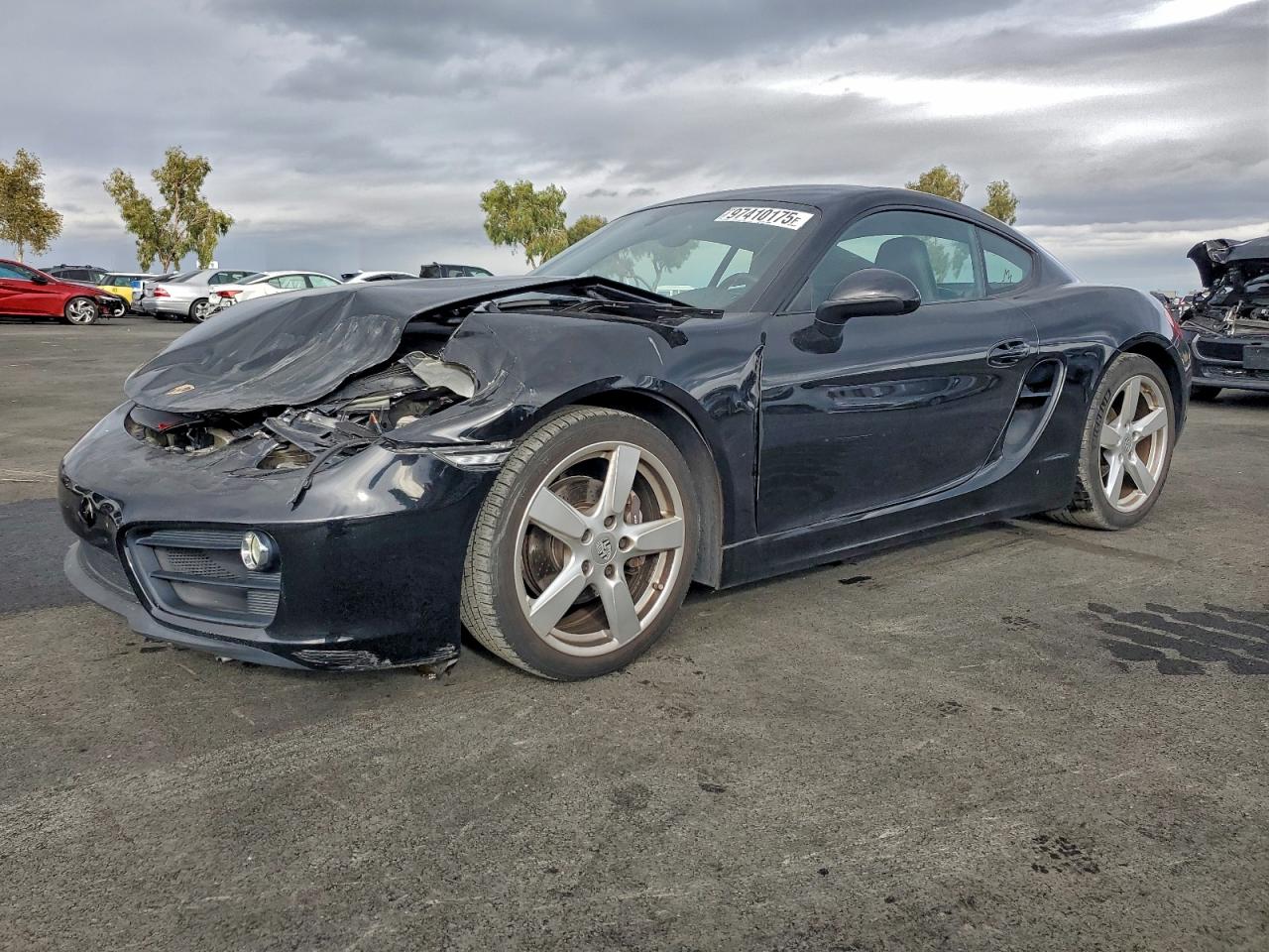 2015 Porsche Cayman, VIN WP0AA2A89FK164135 — Front end