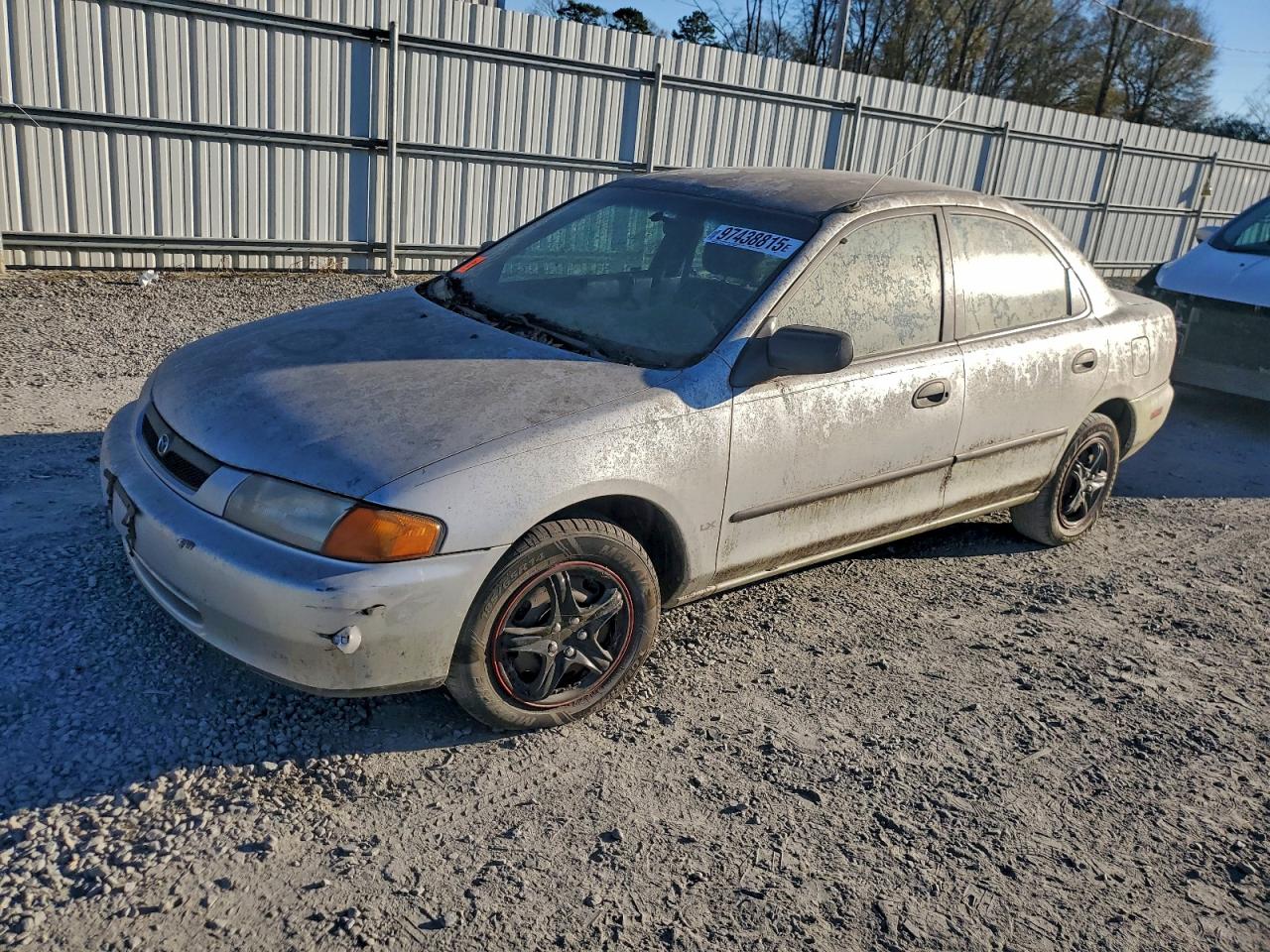 1998 Mazda Protege DX, VIN JM1BC1418W0214834 — Front end