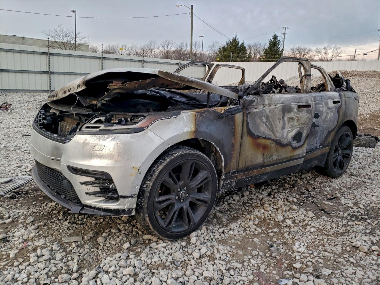 2019 Land Rover Range Rover Velar R-Dynamic SE, VIN SALYL2EXXKA799870 — Interior fire