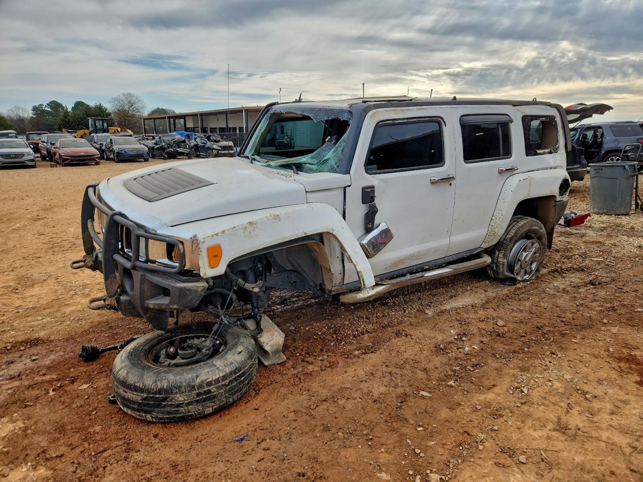 2006 Hummer H3, VIN 5GTDN136768212227 — Rollover