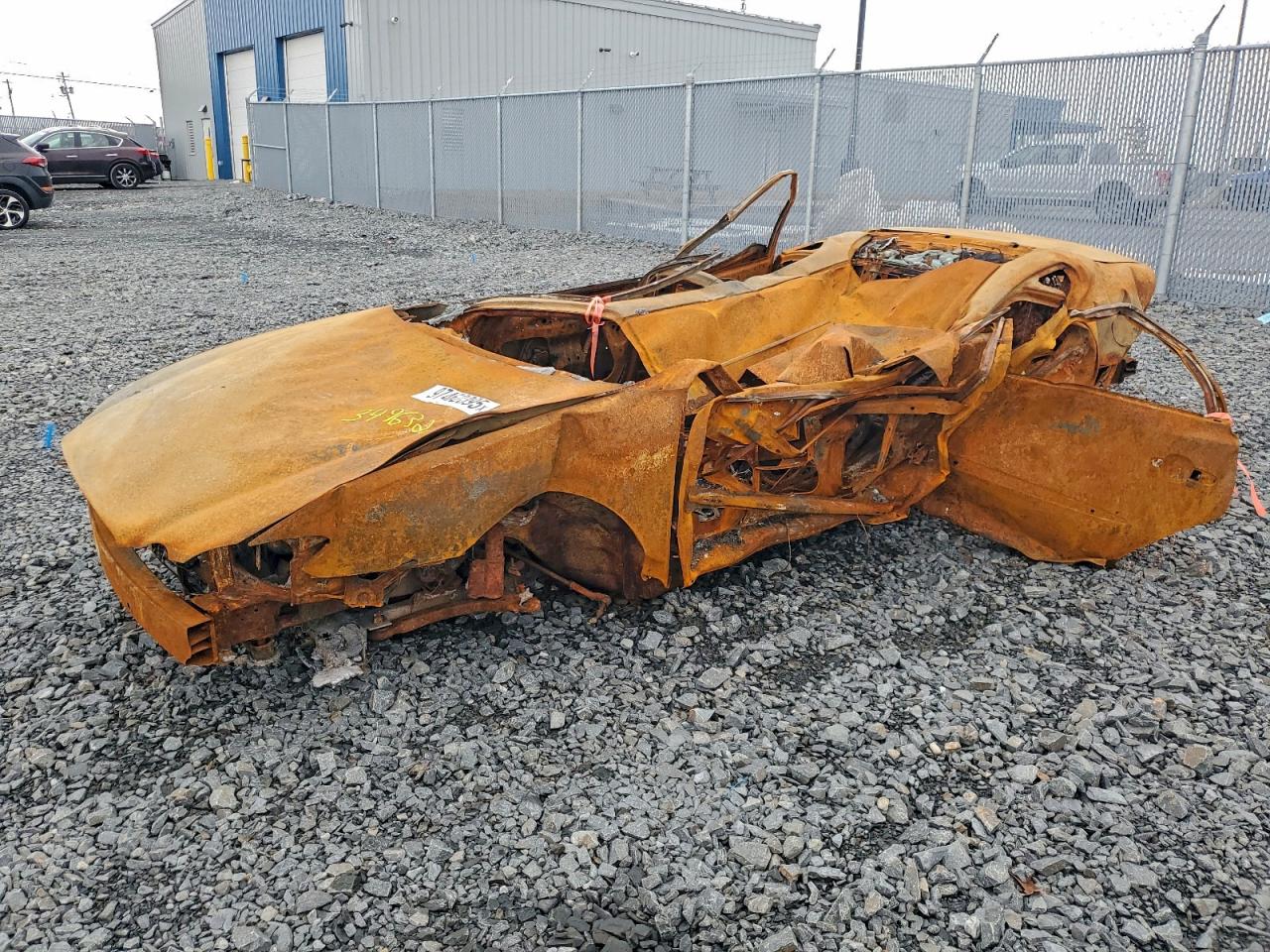 2008 Buick Allure CX, VIN 2G4WF582581349632 — Пожар