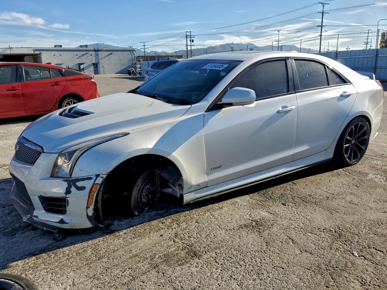 2018 Cadillac ATS-V, VIN 1G6AL5SY5J0162643 — Перед