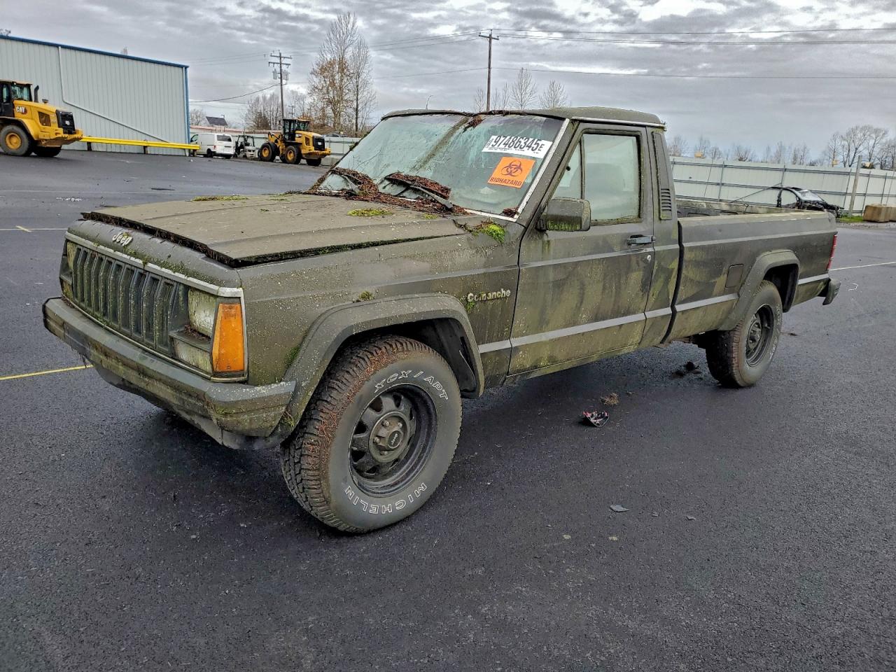 1987 Jeep Comanche, VIN 1JTMW6614HT175878 — Крыша