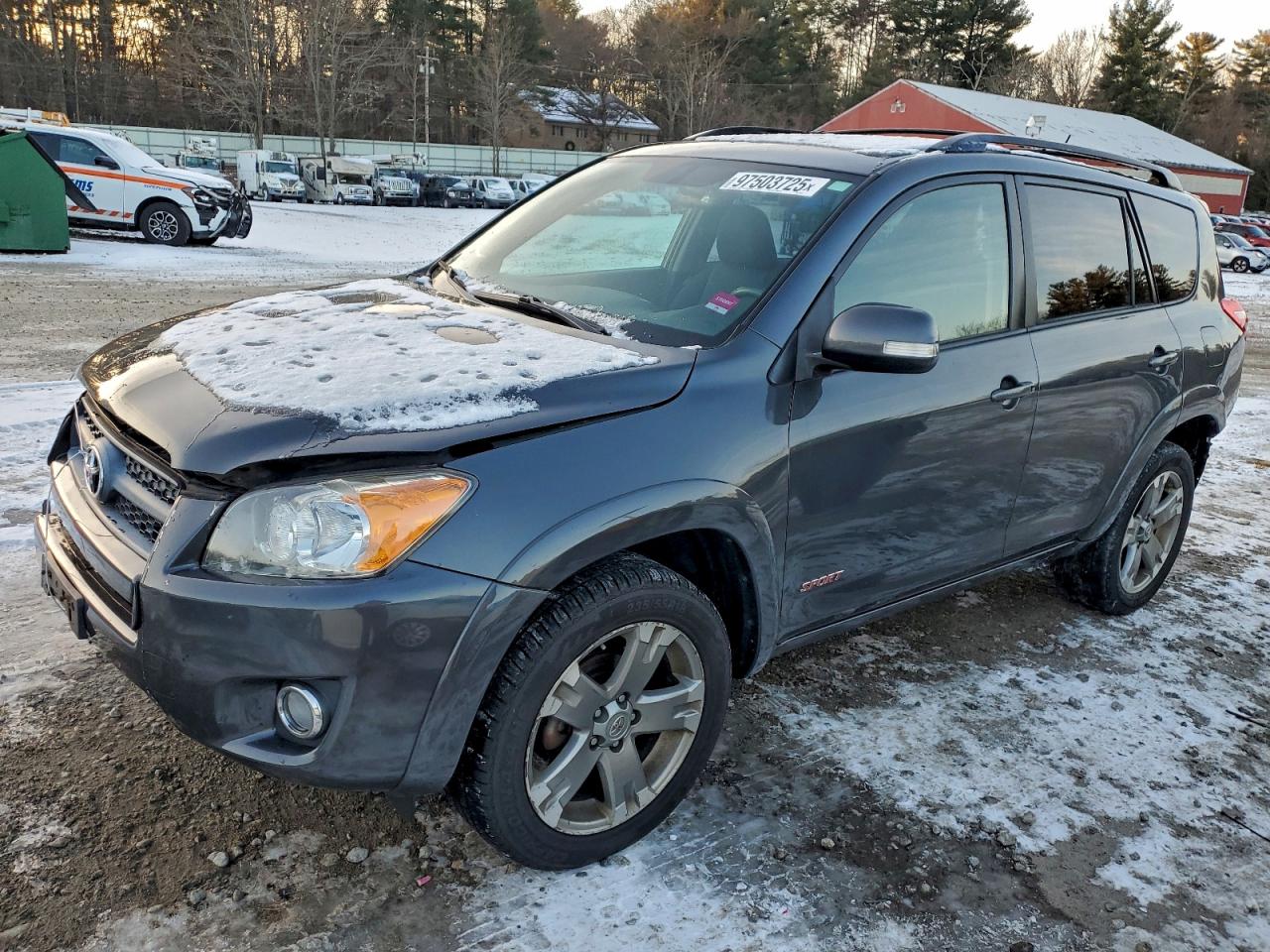 2011 Toyota RAV4 Sport, VIN JTMRF4DV5B5037277 — Front end