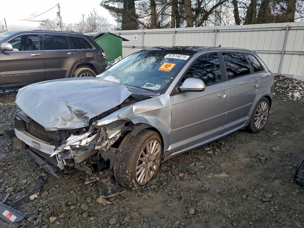 2009 Audi A3 Sportback S line, VIN WAUKF98P29A086784 — Перед