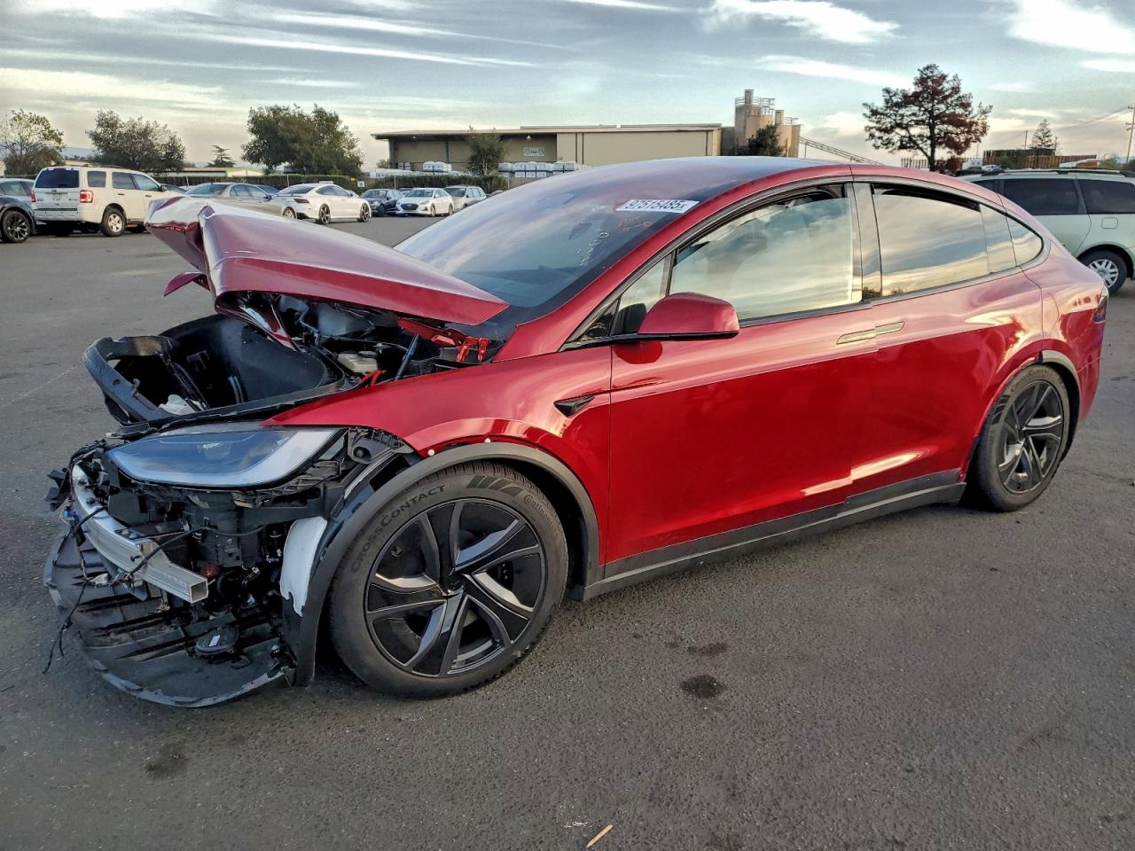 2026 Tesla Model X, VIN 7SAXCBE57TF473604 — Front end
