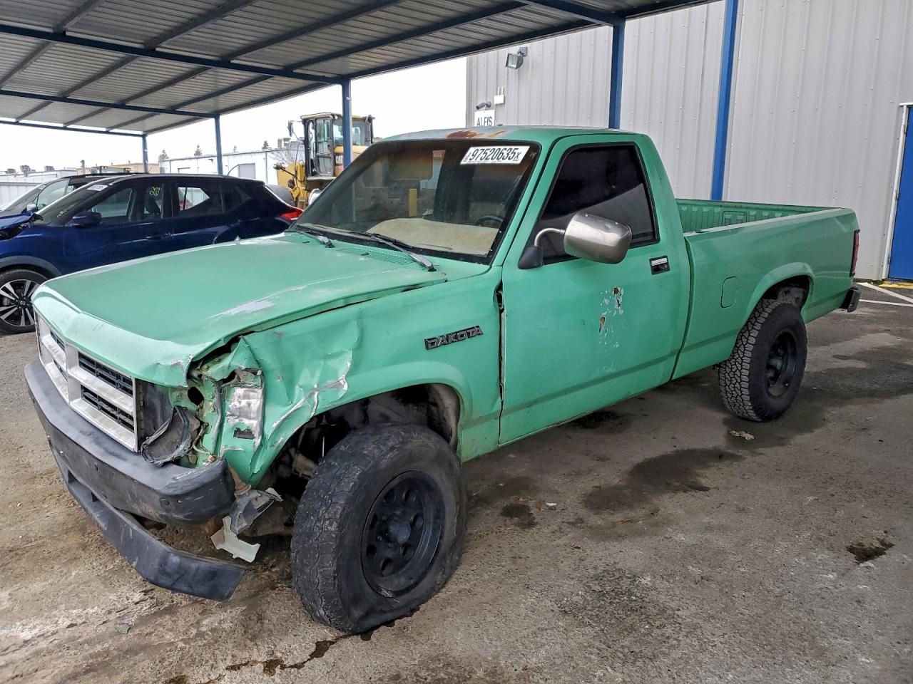 1990 Dodge Dakota, VIN 1B7GG26X4LS700171 — Перед