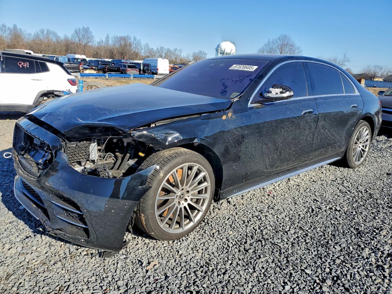 2023 Mercedes-Benz S 500, VIN W1K6G6DBXPA167304 — Front end