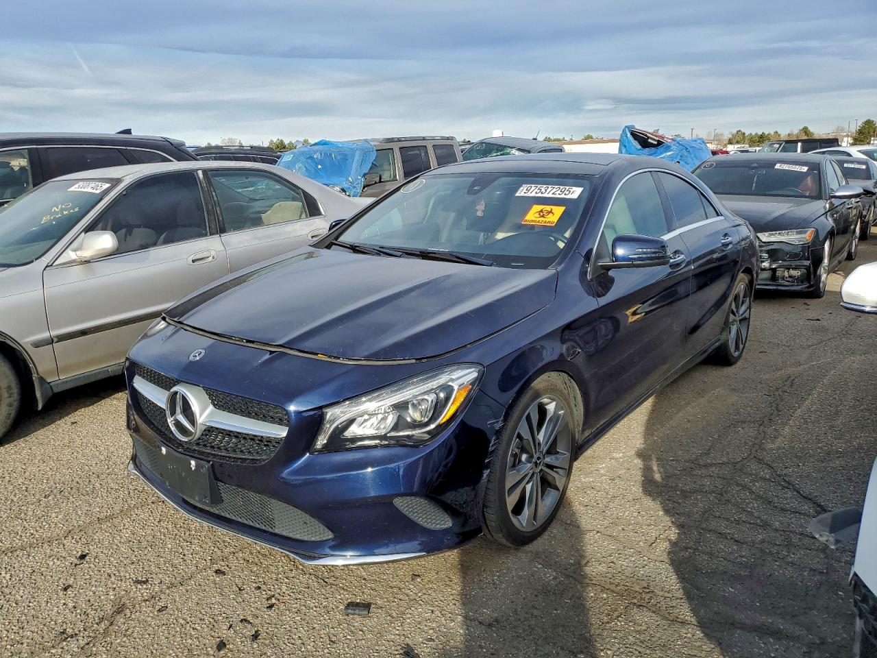 2018 Mercedes-Benz CLA 250, VIN WDDSJ4GB7JN646649 — Biohazard / chemical