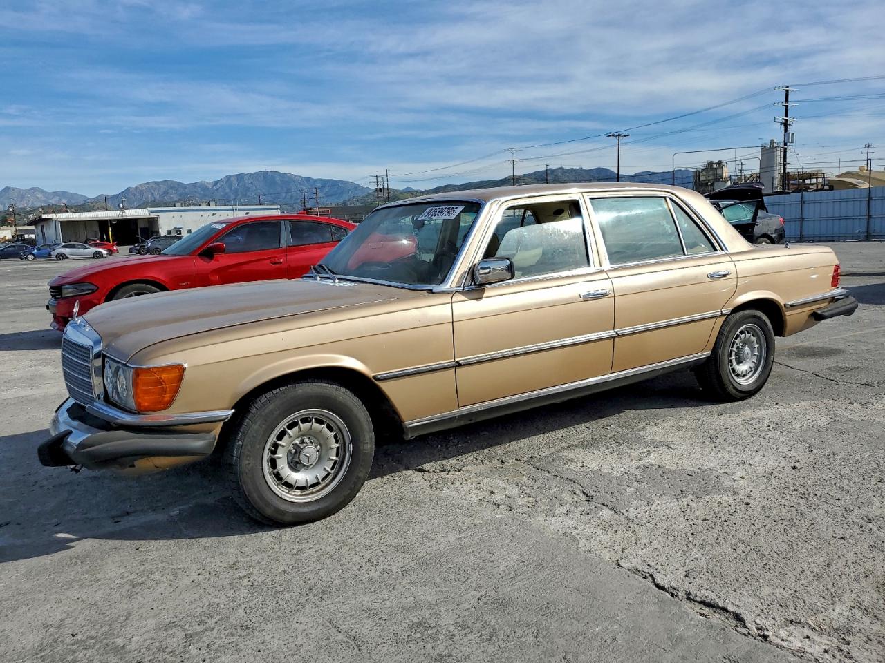 1980 Mercedes-Benz 450, VIN 11603312098358 — Front end