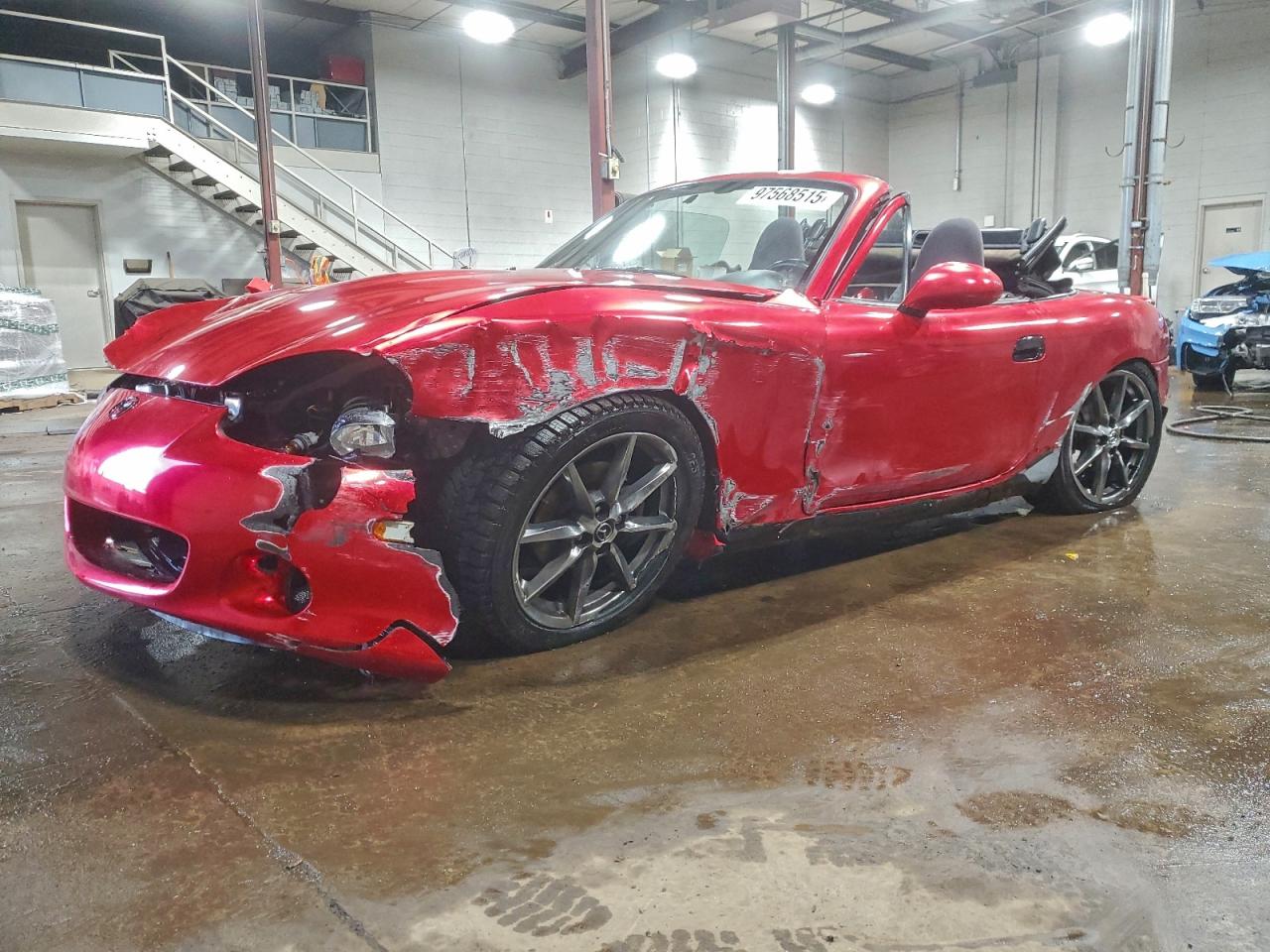 2005 Mazda MX-5 Miata LS, VIN JM1NB353250411248 — Side