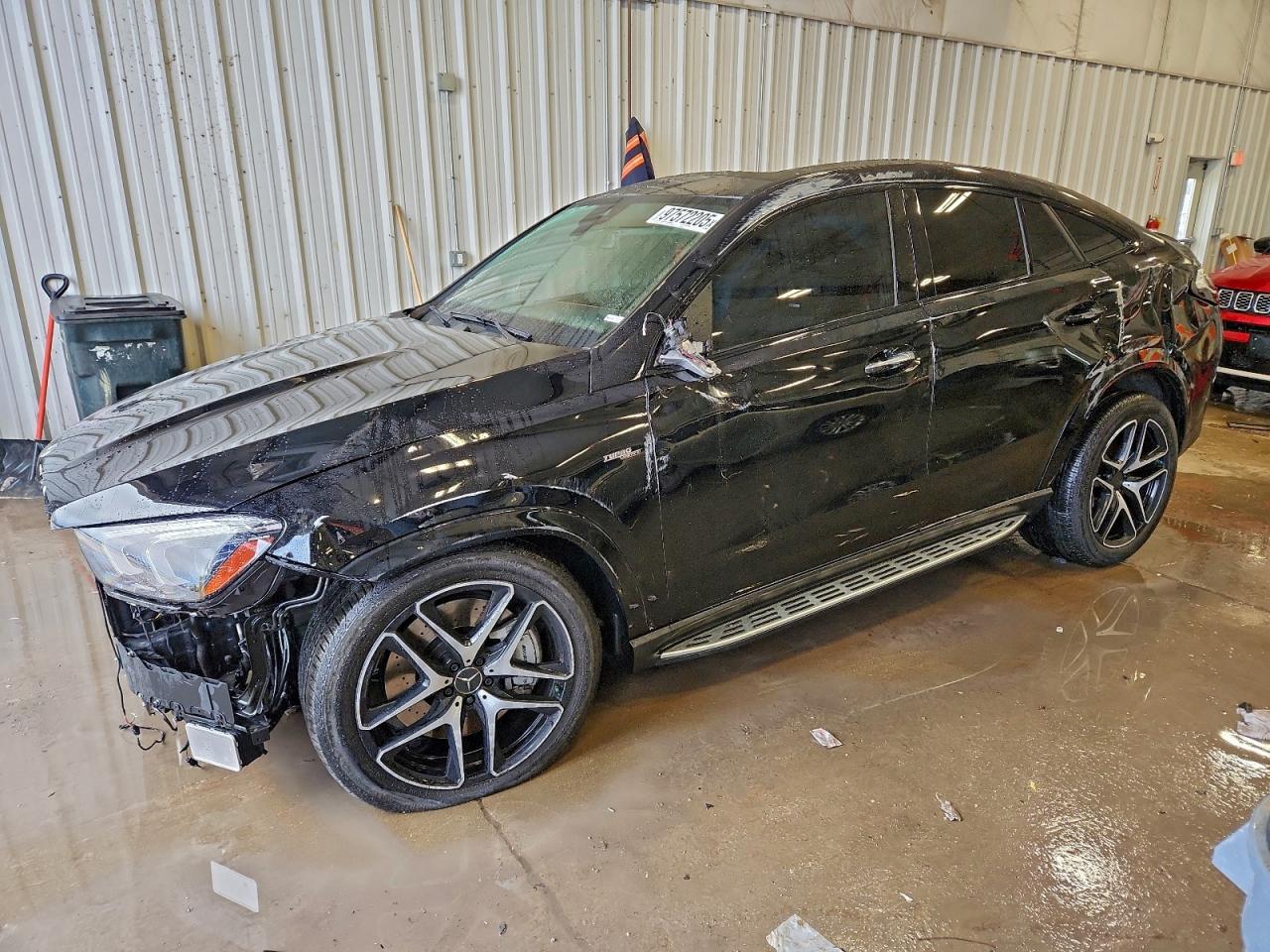 2023 Mercedes-Benz GLE 53 AMG, VIN 4JGFD6BB1PA961643 — Rollover