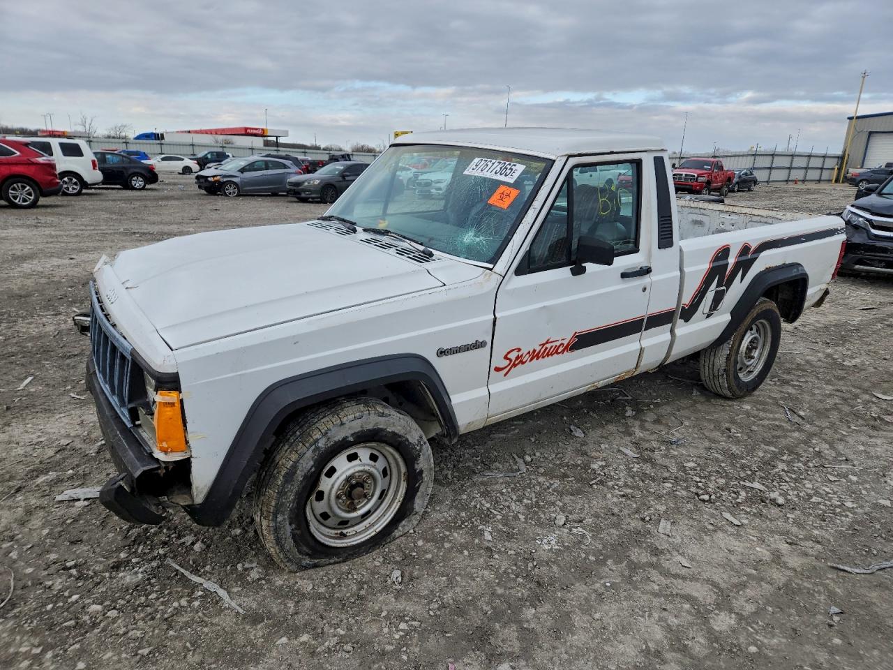 1991 Jeep Comanche, VIN 1J7FT26P7ML622923 — Бок