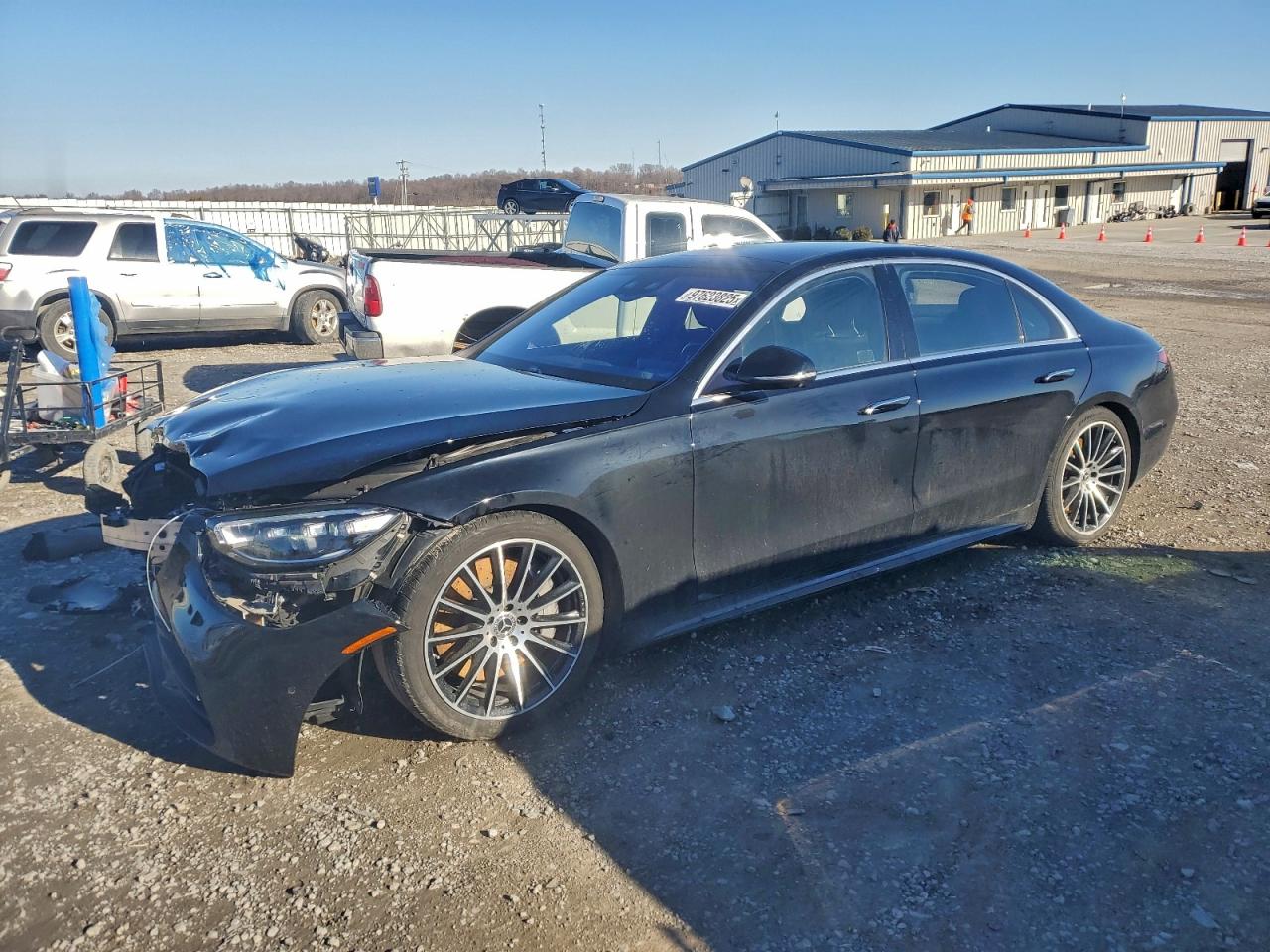 2021 Mercedes-Benz S 580, VIN W1K6G7GB7MA035288 — Front end