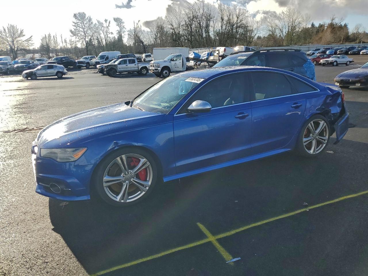 2017 Audi S6 Prestige, VIN WAUHFAFC4HN067639 — Зад