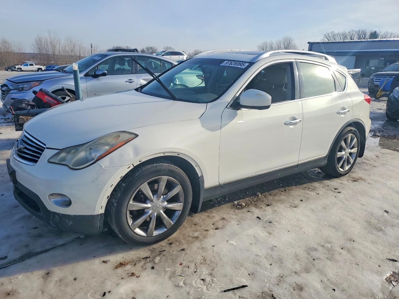 2011 Infiniti EX Journey, VIN JN1AJ0HR9BM852575 — Front end