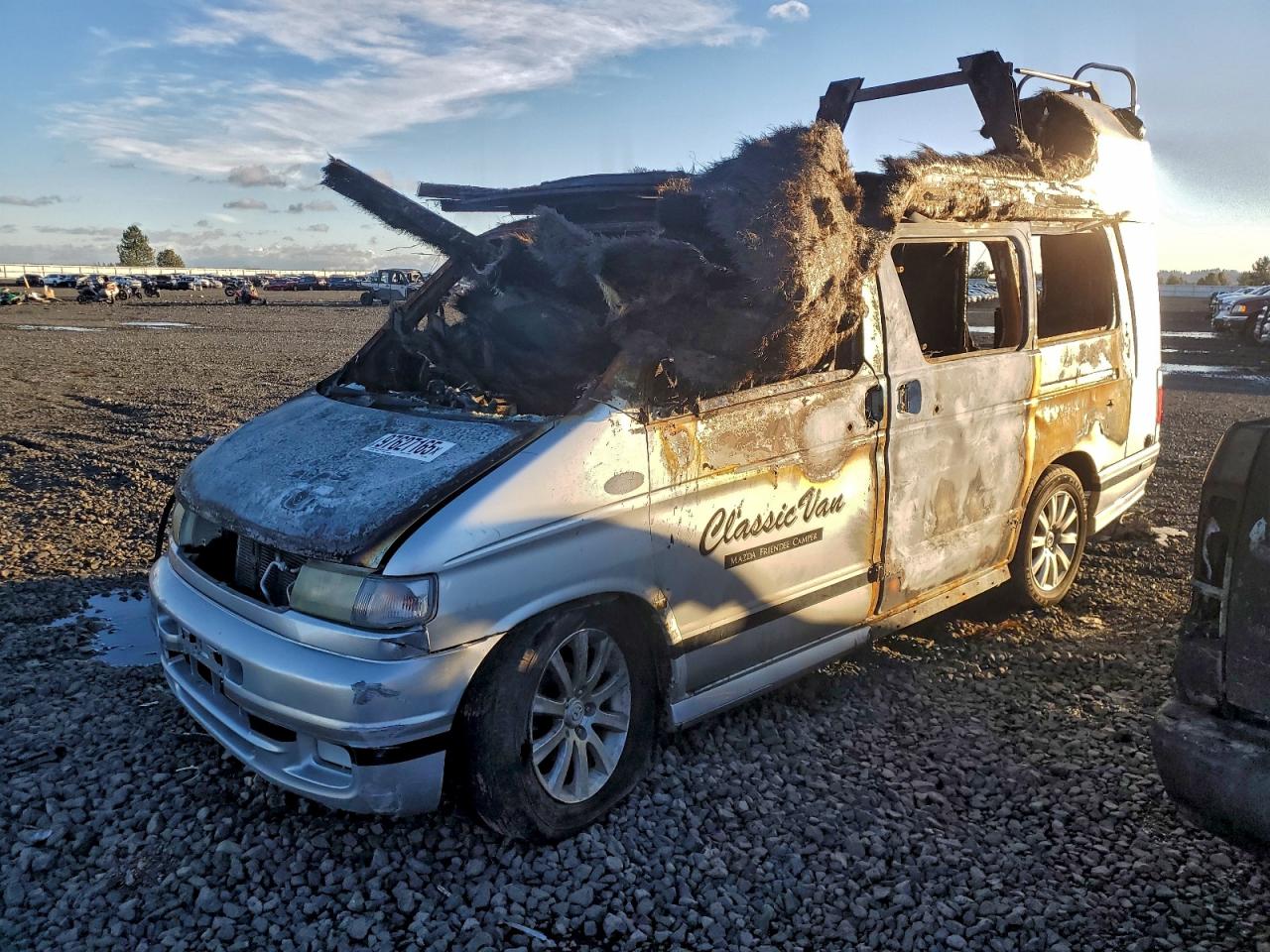 1996 Mazda MPV, VIN SGLR115612 — Burn