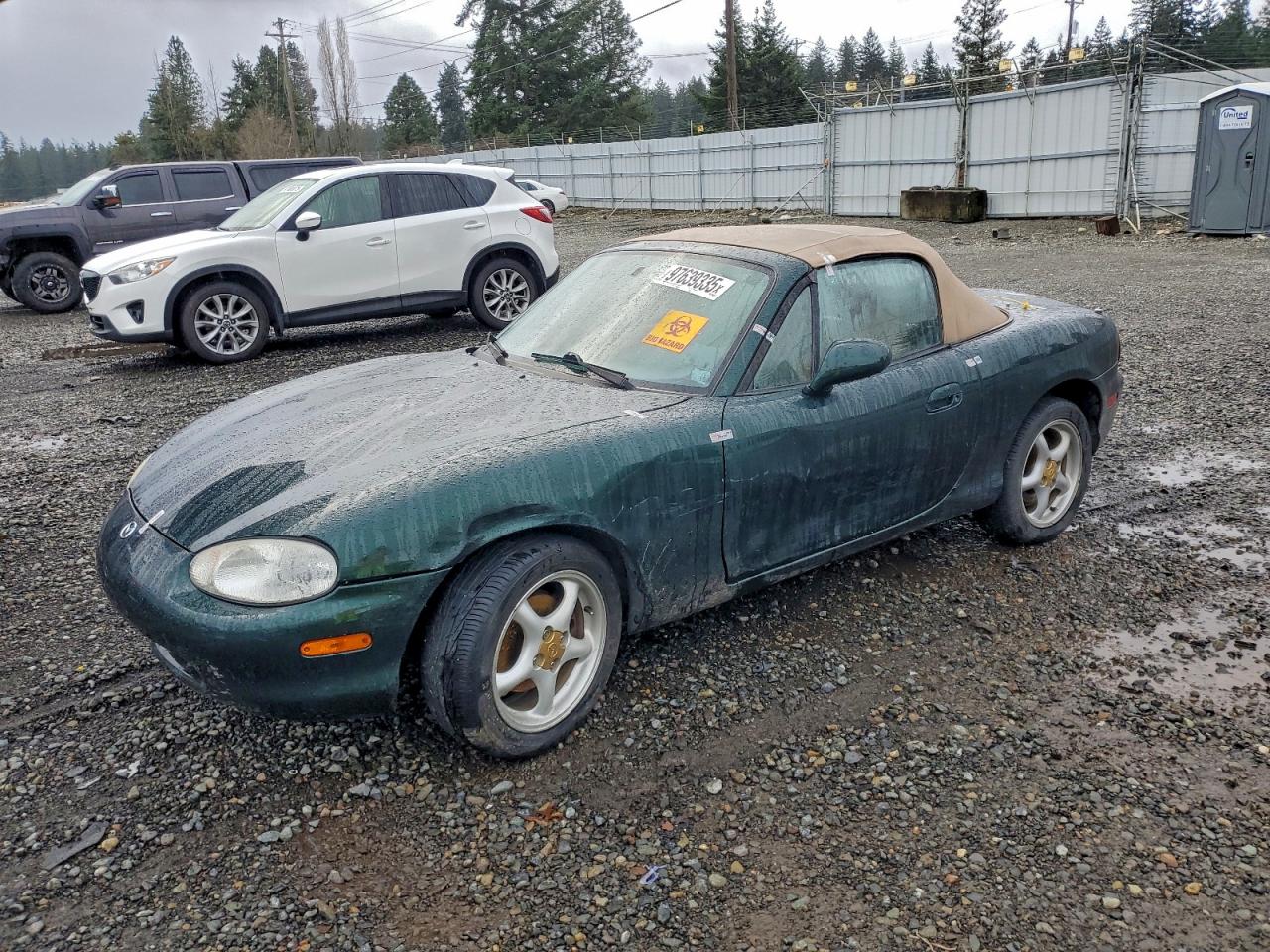1999 Mazda MX-5 Miata, VIN JM1NB3530X0119858 — Vandalism
