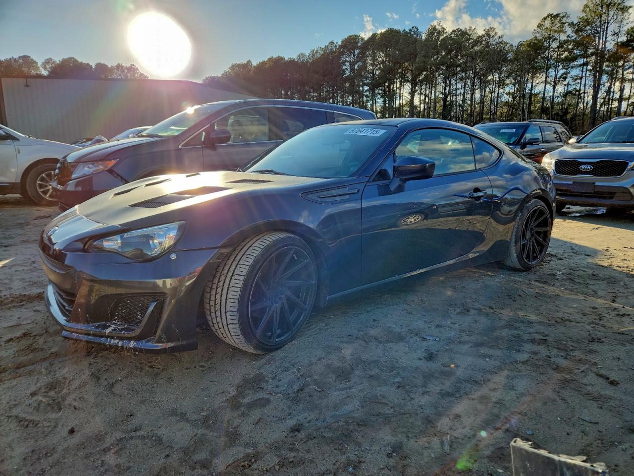 2014 Subaru BRZ Limited, VIN JF1ZCAC11E9603668 — Side
