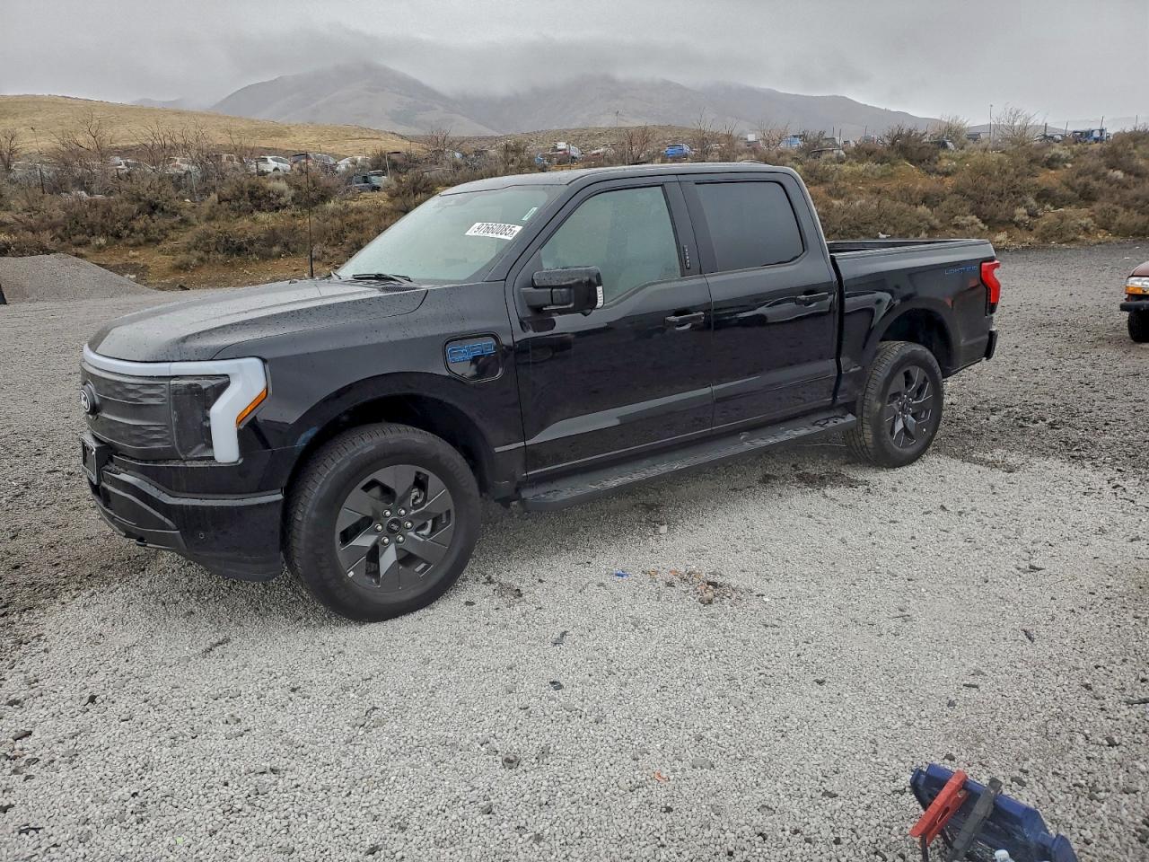 2025 Ford F-150 Lightning Lariat, VIN 1FT6W5L72SWG27636 — Rear end