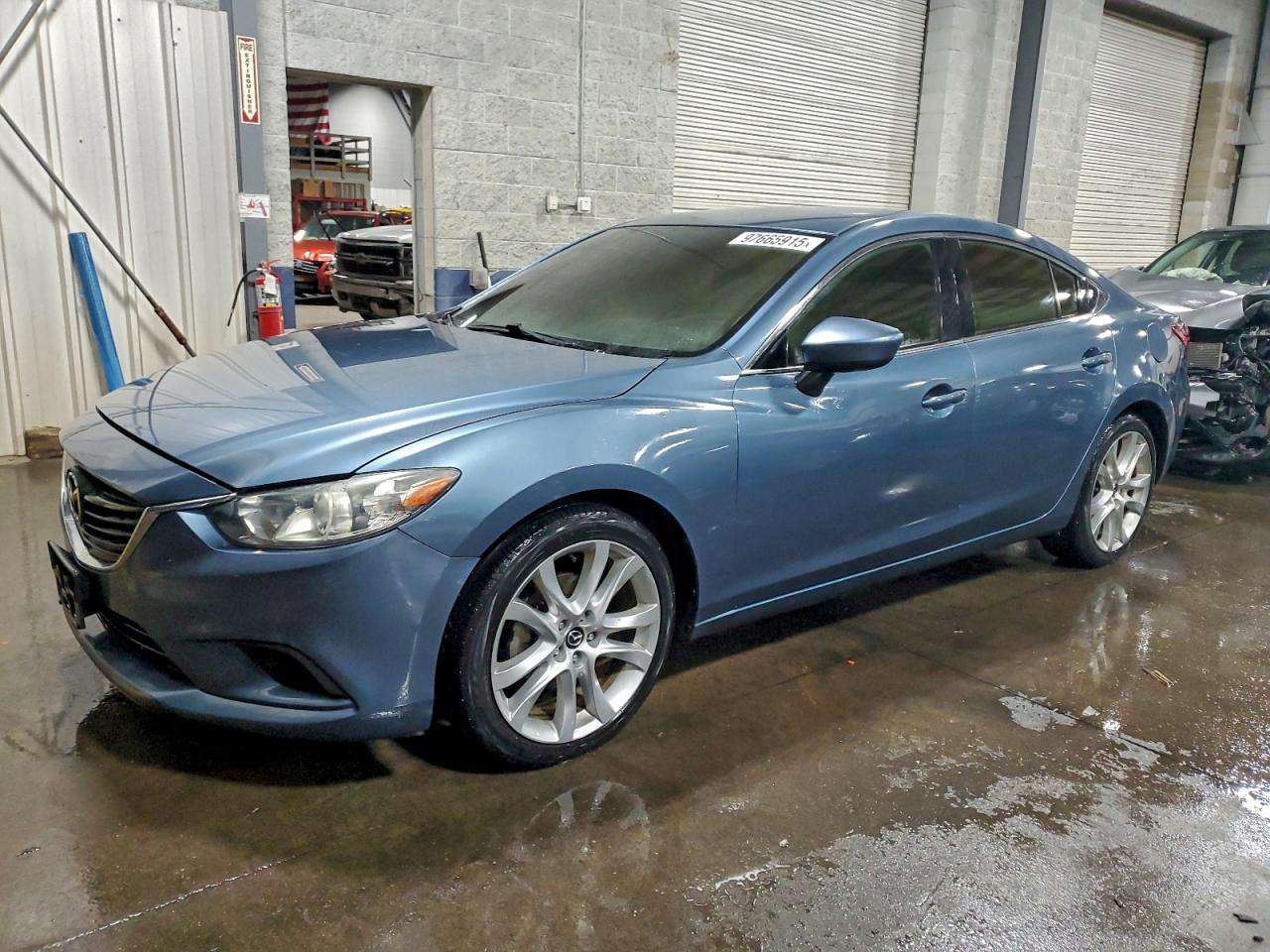 2014 Mazda 6 i Touring, VIN JM1GJ1V60E1149637 — Interior fire