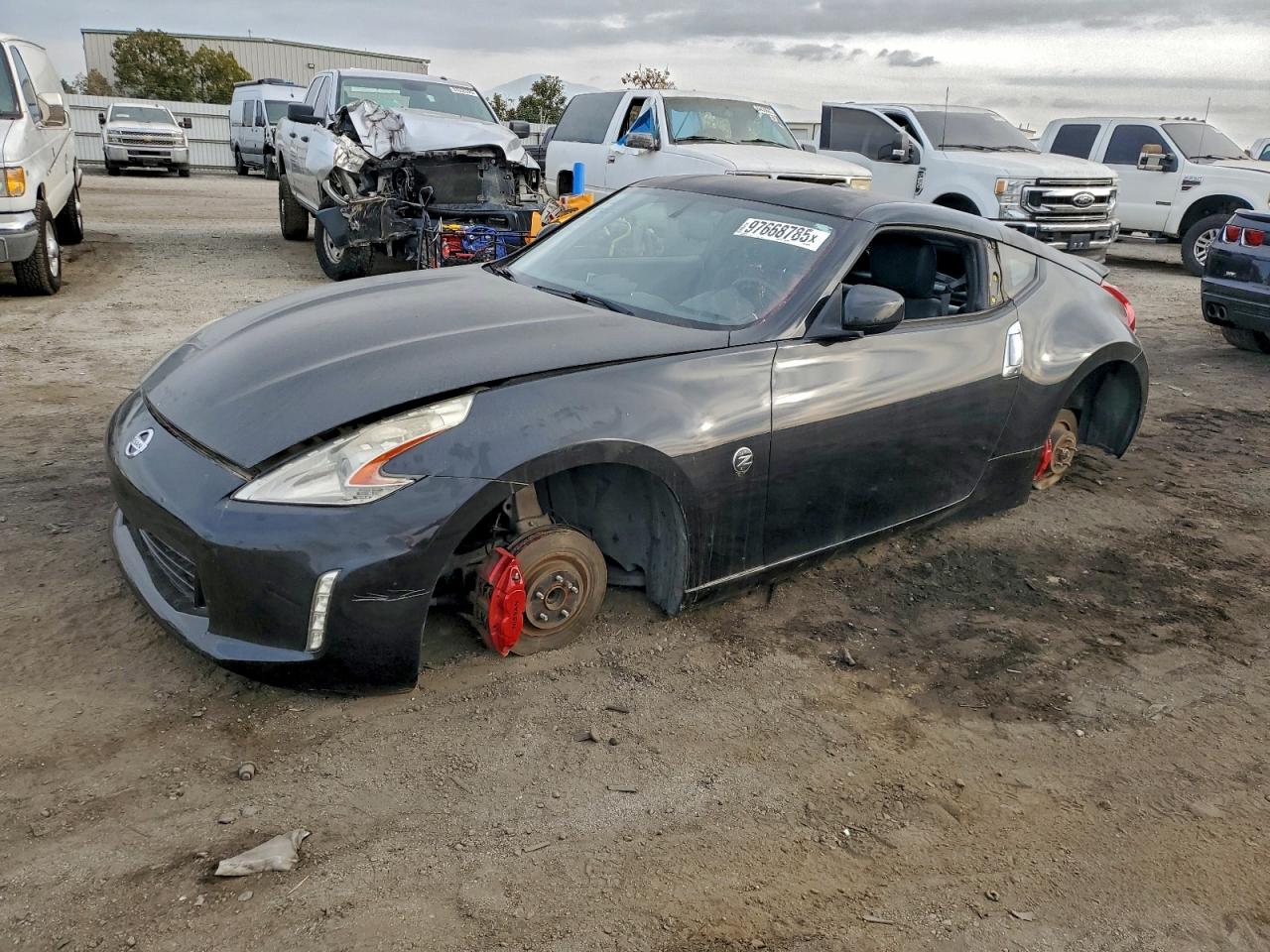 2013 Nissan 370Z, VIN JN1AZ4EH0DM380670 — Stripped