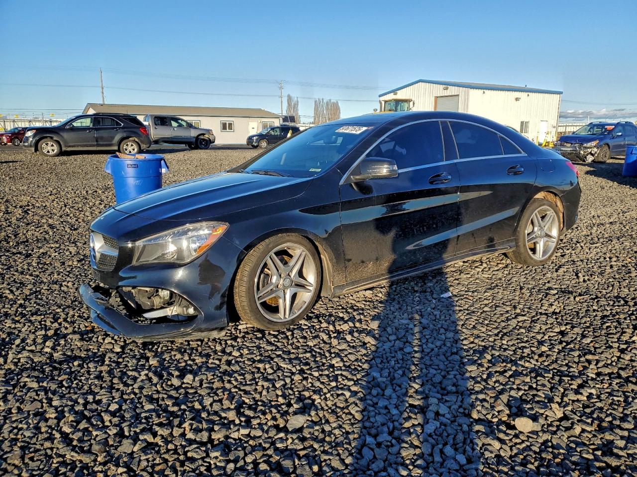 2018 Mercedes-Benz CLA 250, VIN WDDSJ4GBXJN537196 — Front end