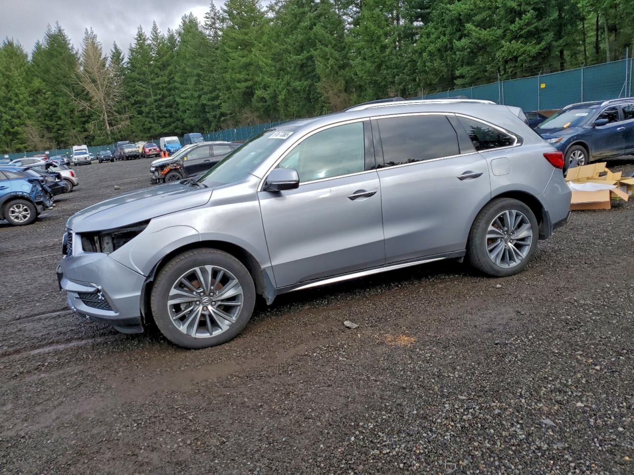 2017 Acura MDX Technology, VIN 5FRYD4H52HB011253 — Rejected repair