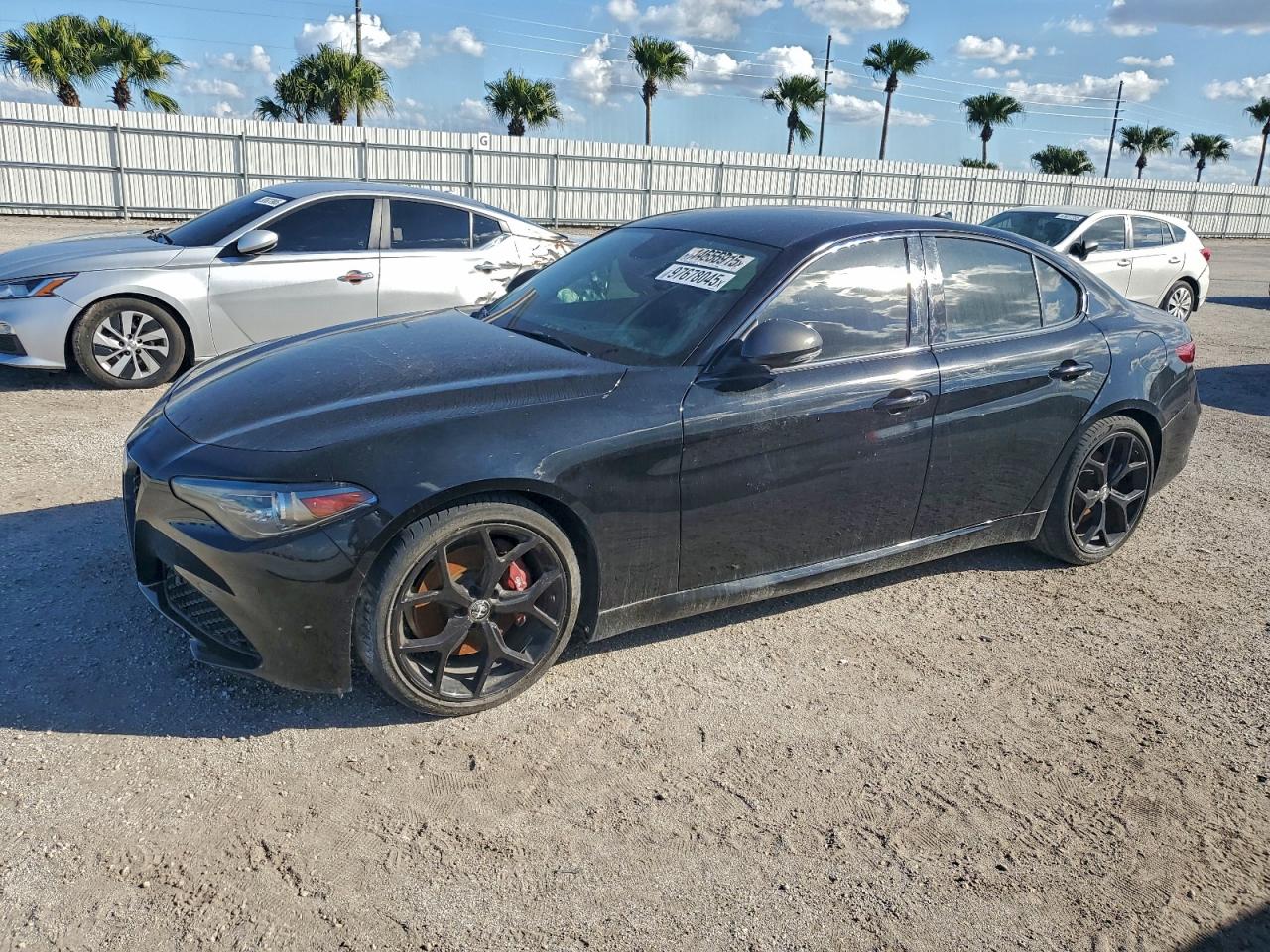 2019 Alfa Romeo Giulia, VIN ZARFAMAN4K7622772 — Вода / потоп