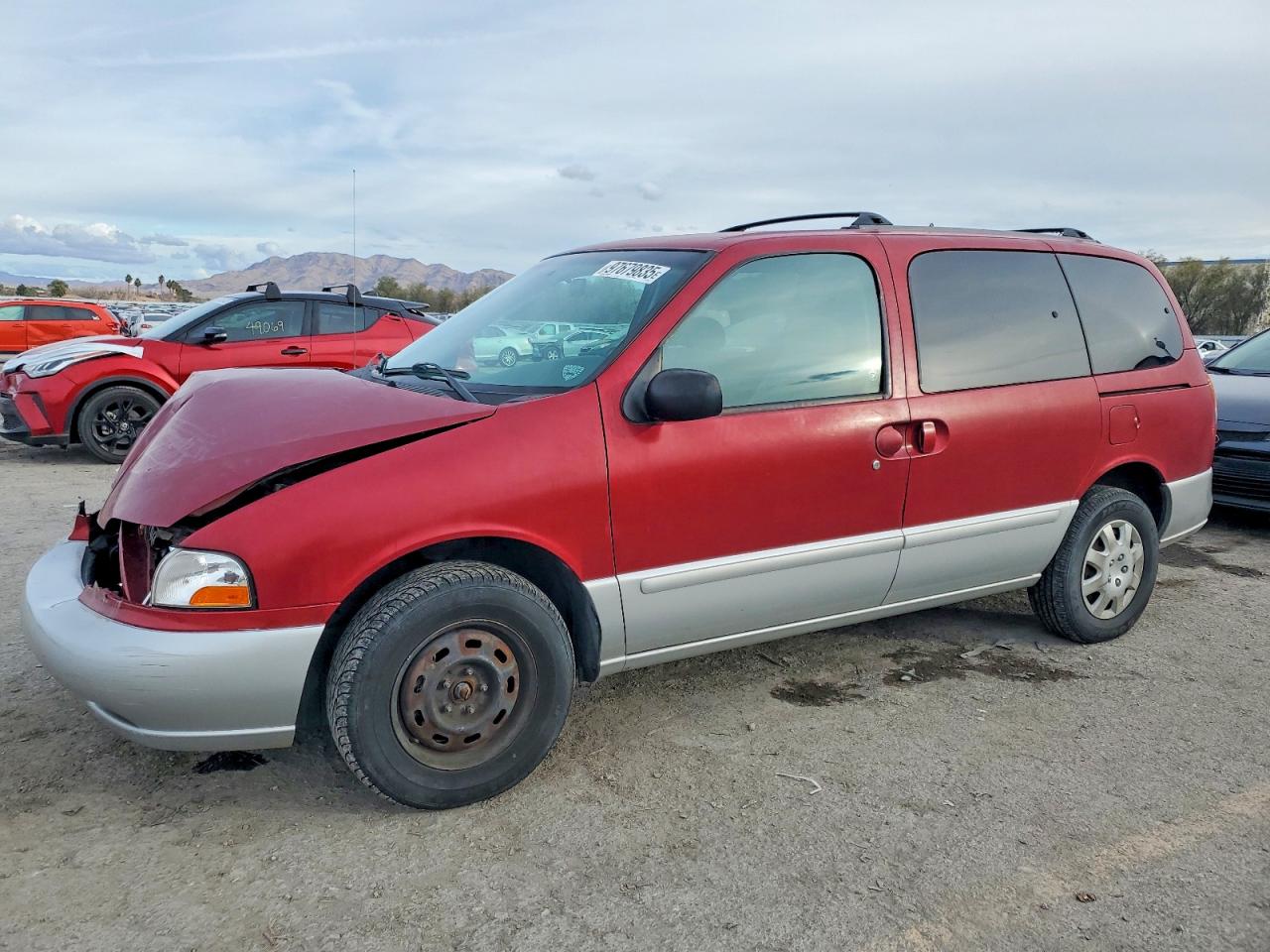 2000 Mercury Villager, VIN 4M2XV11TXYDJ14729 — Перед