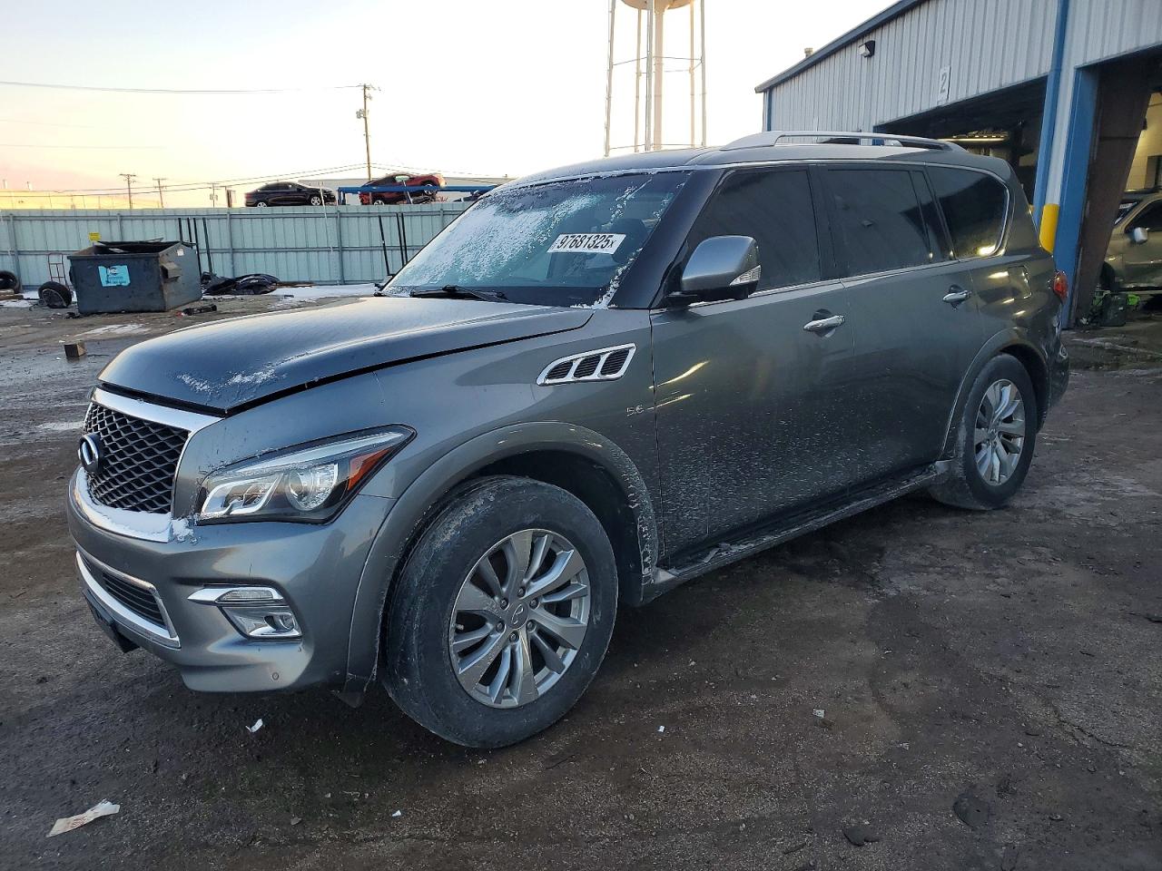2017 Infiniti QX80, VIN JN8AZ2NE7H9150483 — Minor dents and scratches
