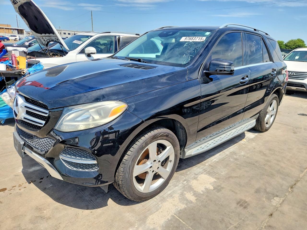 2016 Mercedes-Benz GLE 350, VIN 4JGDA5JB9GA684249 — Normal wear
