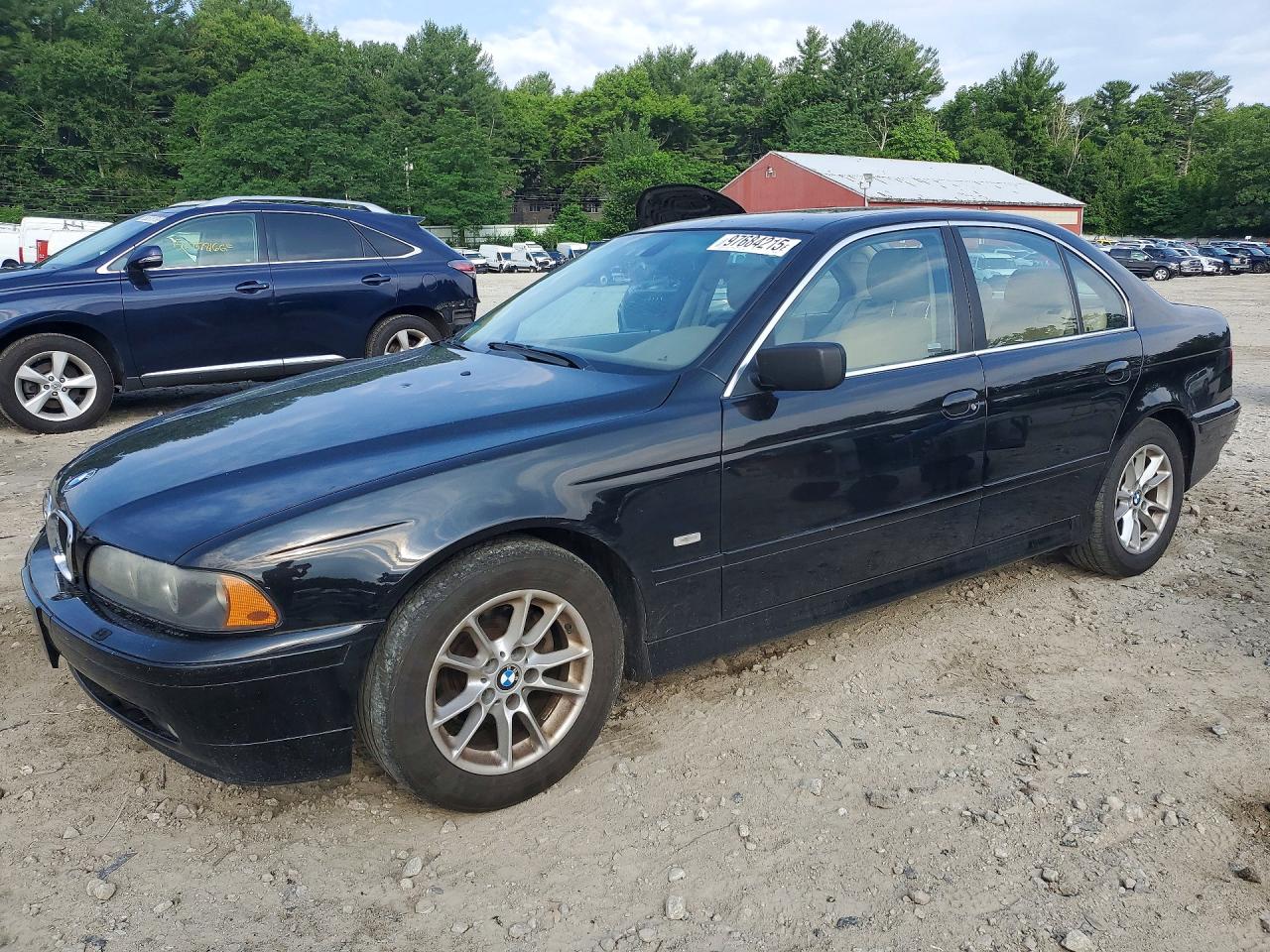 2003 BMW 5 Series 525i, VIN WBADT434X3G026015 — Зад