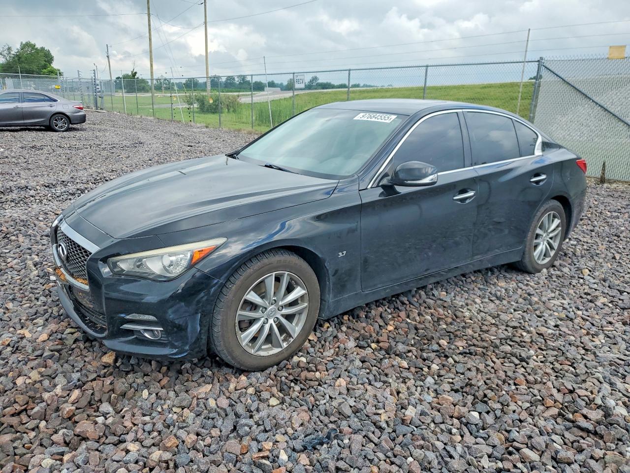 2014 Infiniti Q50 Sport, VIN JN1BV7AR6EM682000 — Крыша