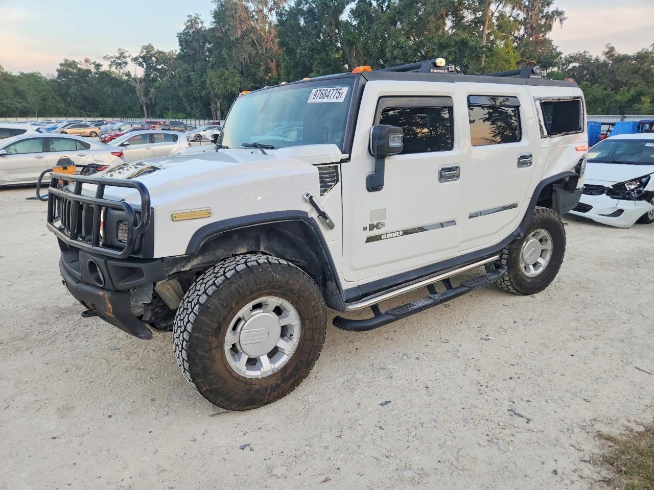 2008 Hummer H2 SUV, VIN 5GRGN23838H106094 — Rear end