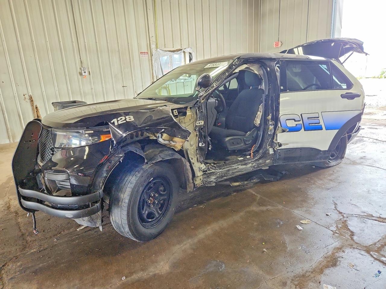 2025 Ford Police Interceptor Utility, VIN 1FM5K8AB1SGB22905 — All over