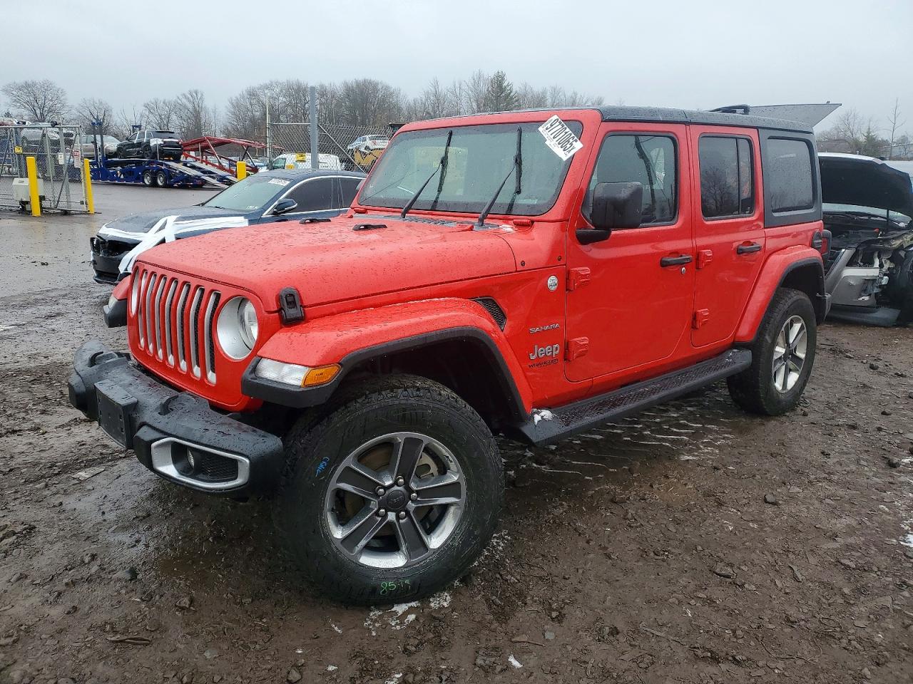 2022 Jeep Wrangler Unlimited Sahara, VIN 1C4HJXEN6NW270299 — Mechanical