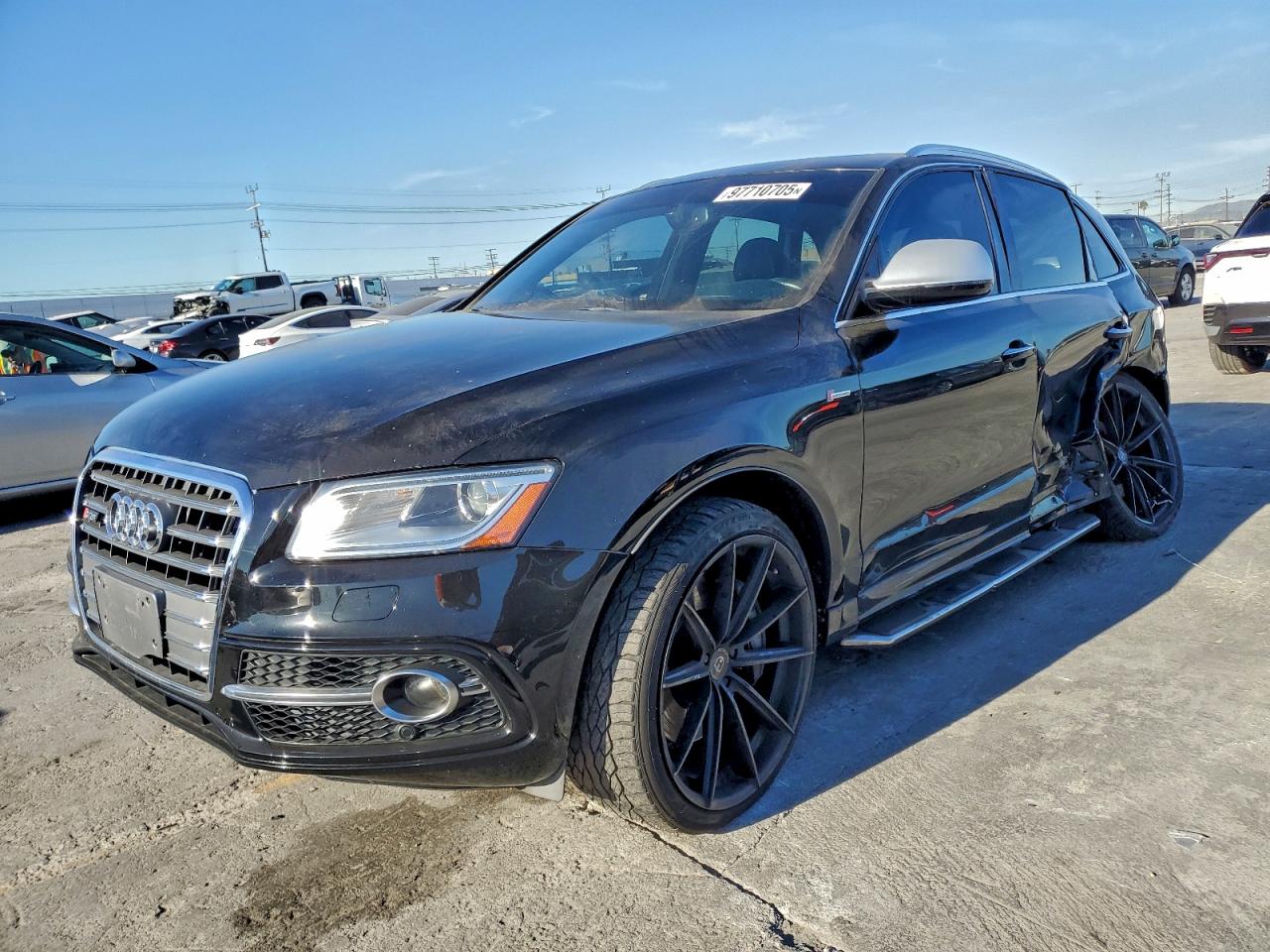2015 Audi SQ5 Premium Plus, VIN WA1CGAFP2FA136890 — Rear end
