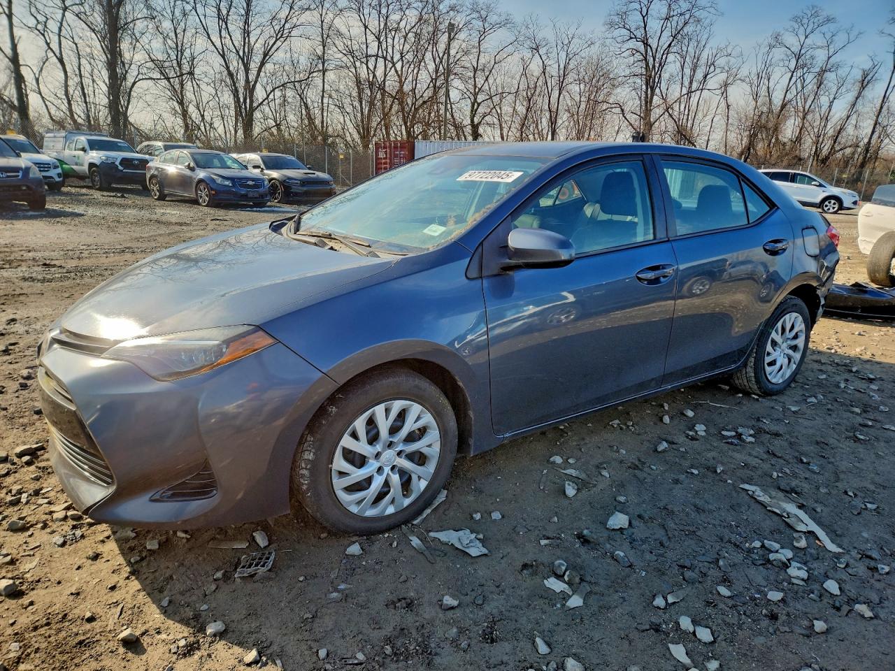 2018 Toyota Corolla LE, VIN 2T1BURHEXJC067522 — Rear end
