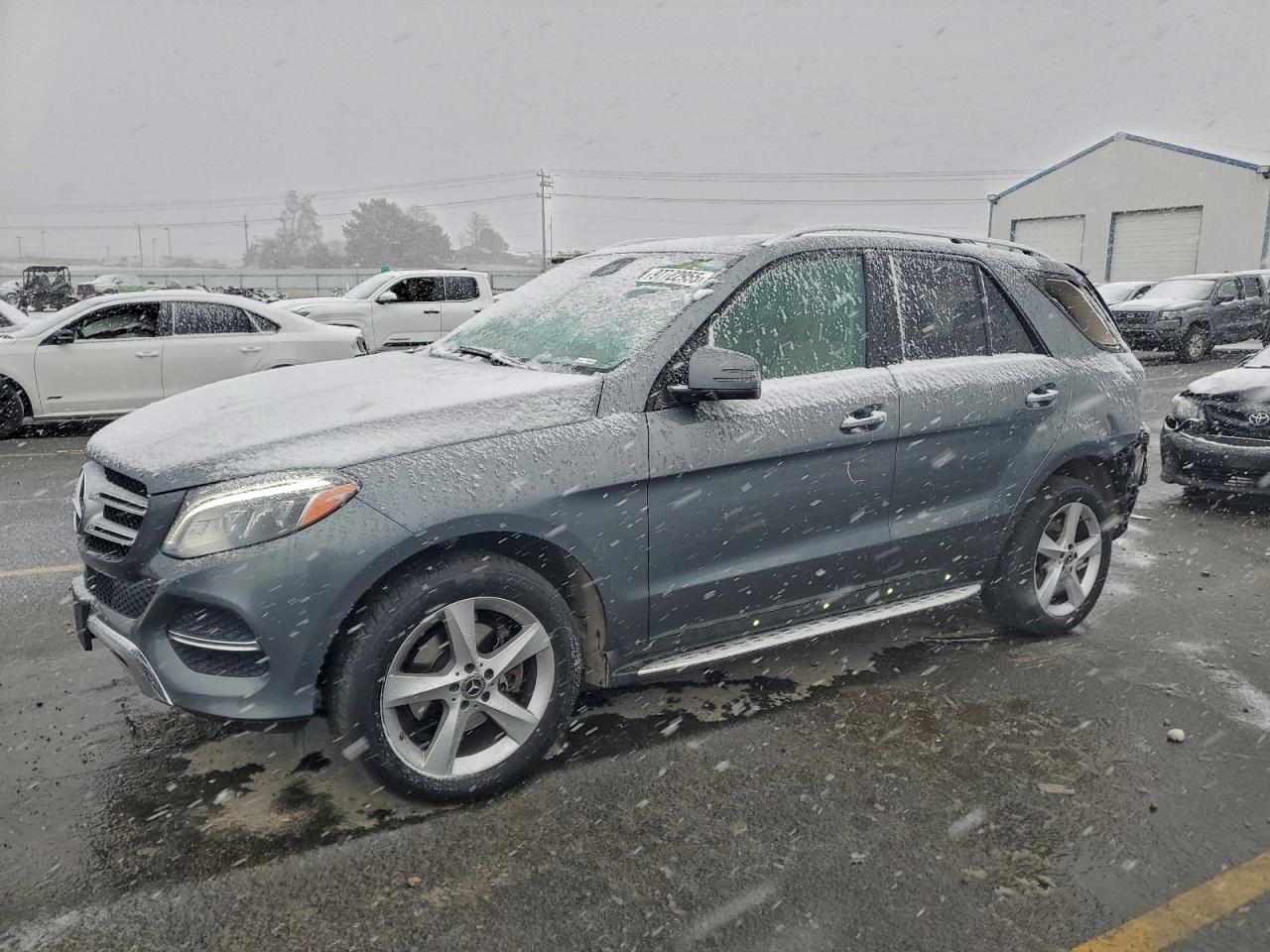 2017 Mercedes-Benz GLE 350, VIN 4JGDA5HB5HA930124 — Rear end