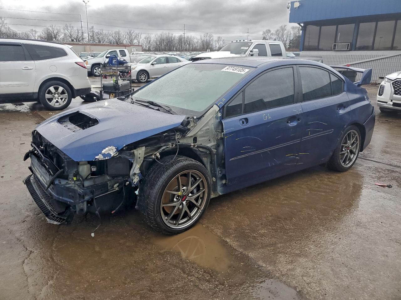 2015 Subaru WRX STI Limited, VIN JF1VA2U63F9816725 — Front end
