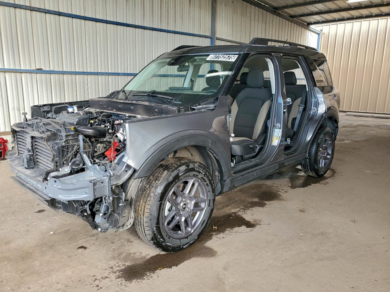 2025 Ford Bronco Sport Big Bend, VIN 3FMCR9BNXSRE33338 — Stripped