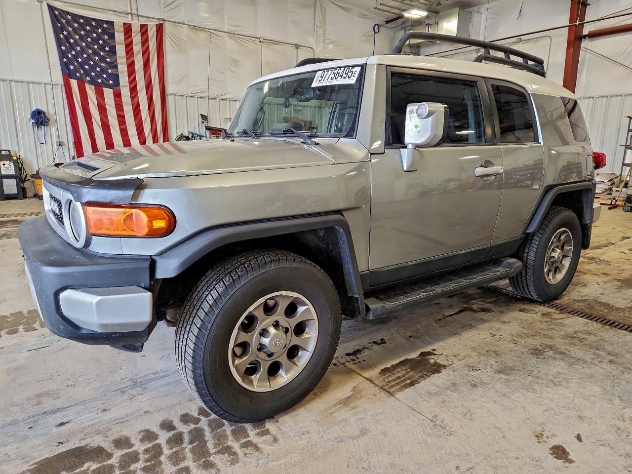 2011 Toyota FJ Cruiser, VIN JTEBU4BF6BK109359 — Hail