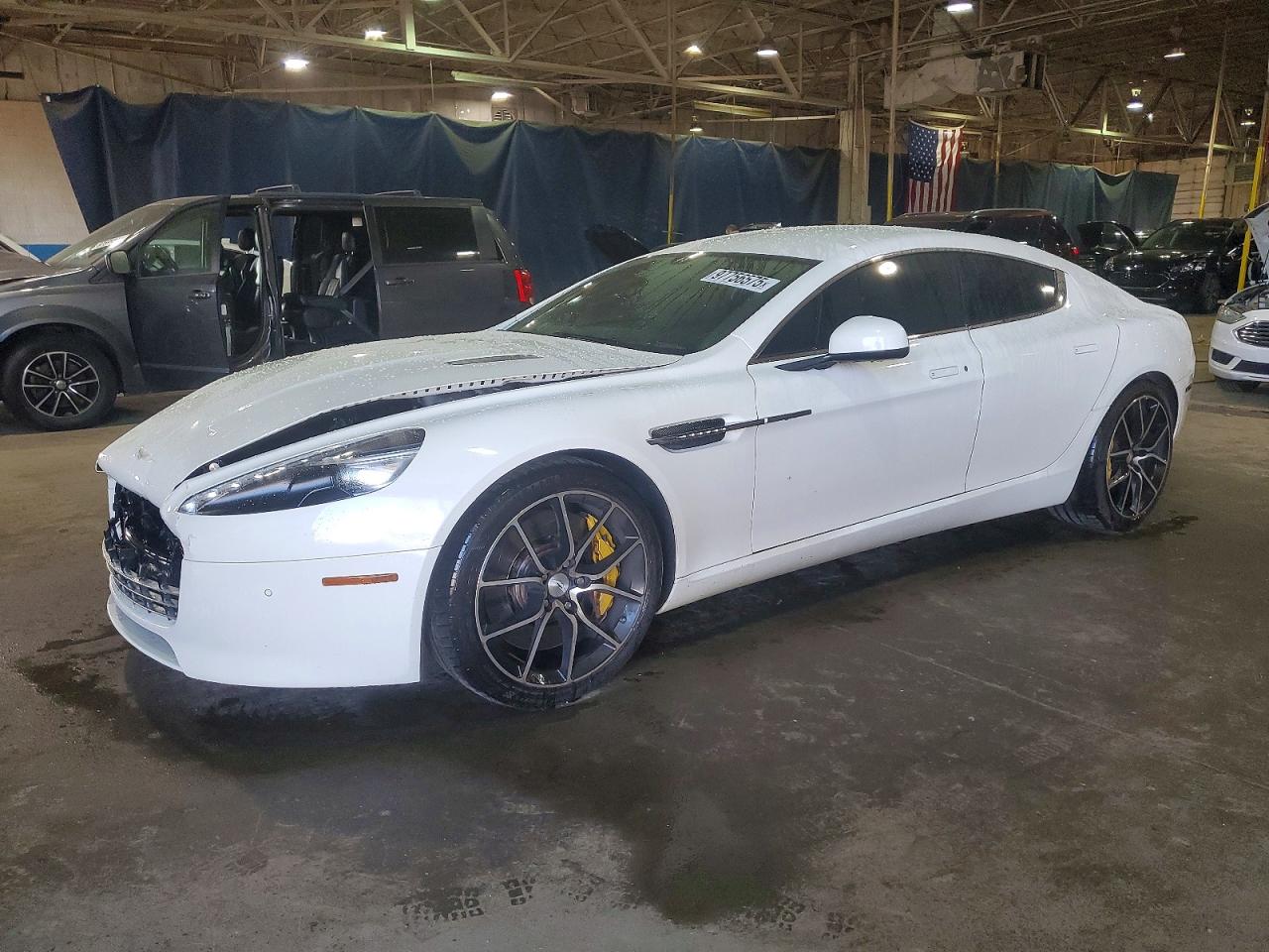 2016 Aston Martin Rapide, VIN SCFHMDBS1GGF05385 — Front end