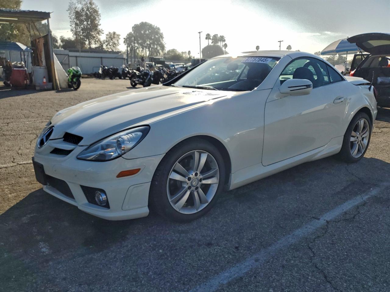 2011 Mercedes-Benz SLK 300, VIN WDBWK5EA7BF239661 — Rear end