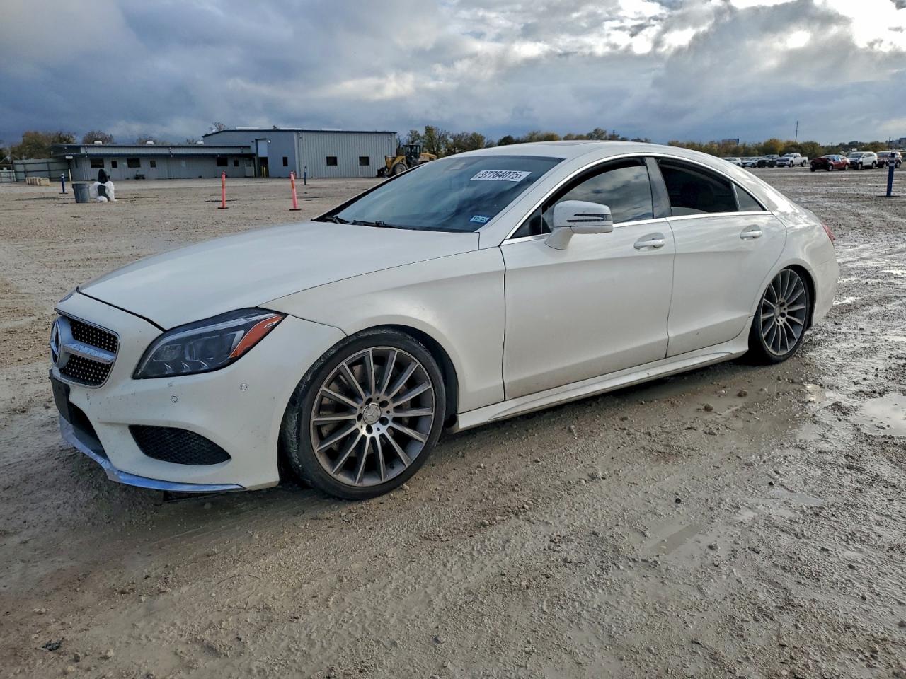 2017 Mercedes-Benz CLS 550, VIN WDDLJ7DB5HA193658 — Minor dents and scratches