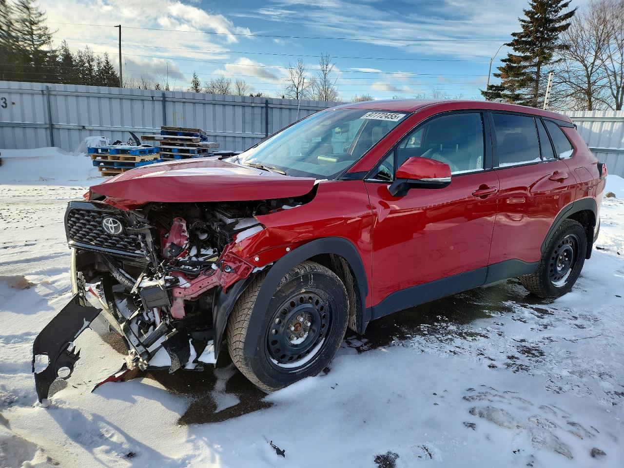 2024 Toyota Corolla Cross LE, VIN 7MUCAAAG3RV111802 — Front end