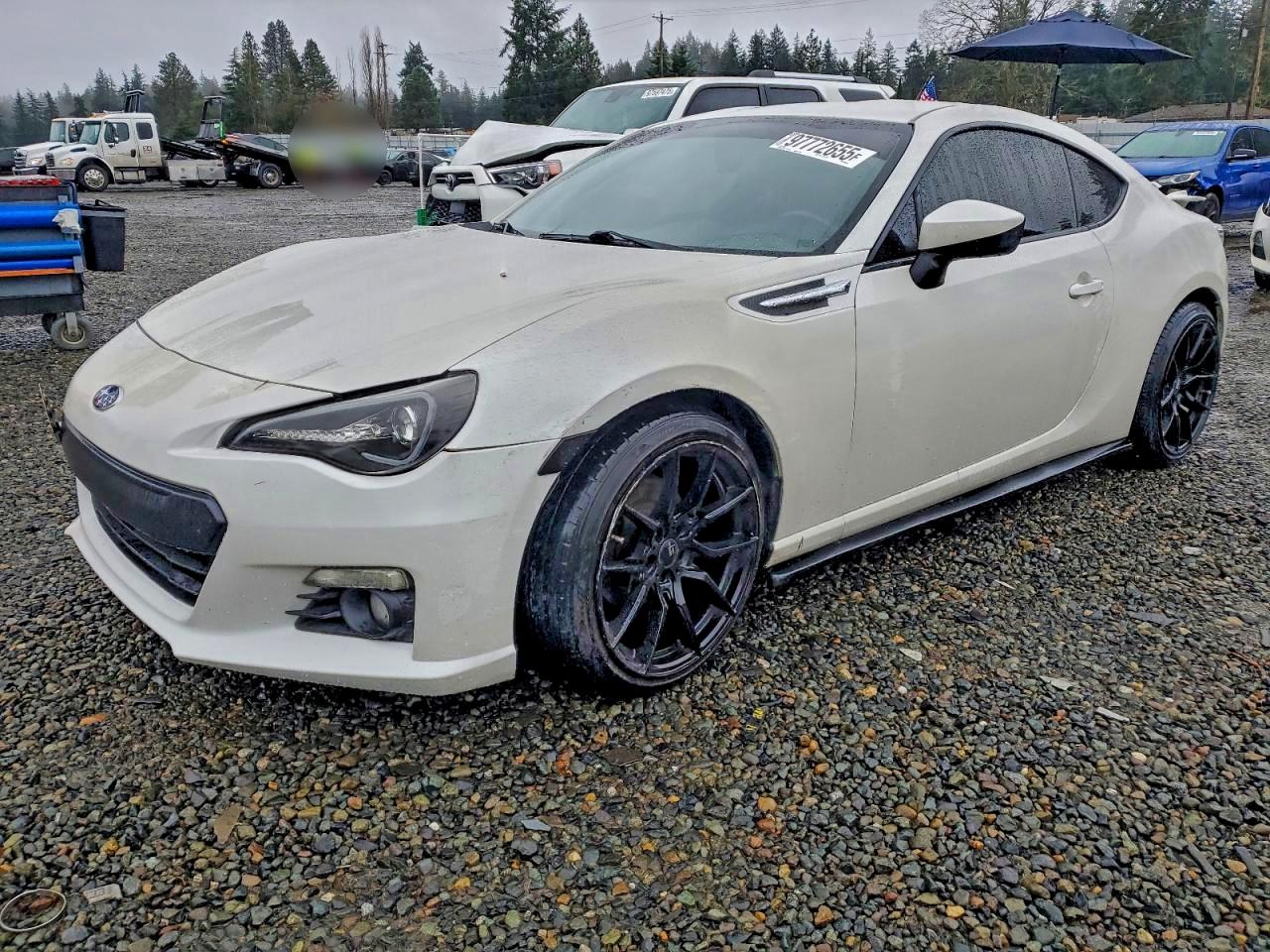 2014 Subaru BRZ Limited, VIN JF1ZCAC15E9600370 — Undercarriage