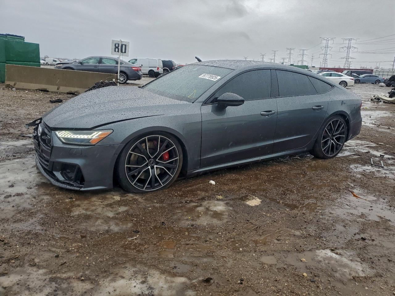 2022 Audi S7 Prestige, VIN WAUSFBF29NN036191 — Front end