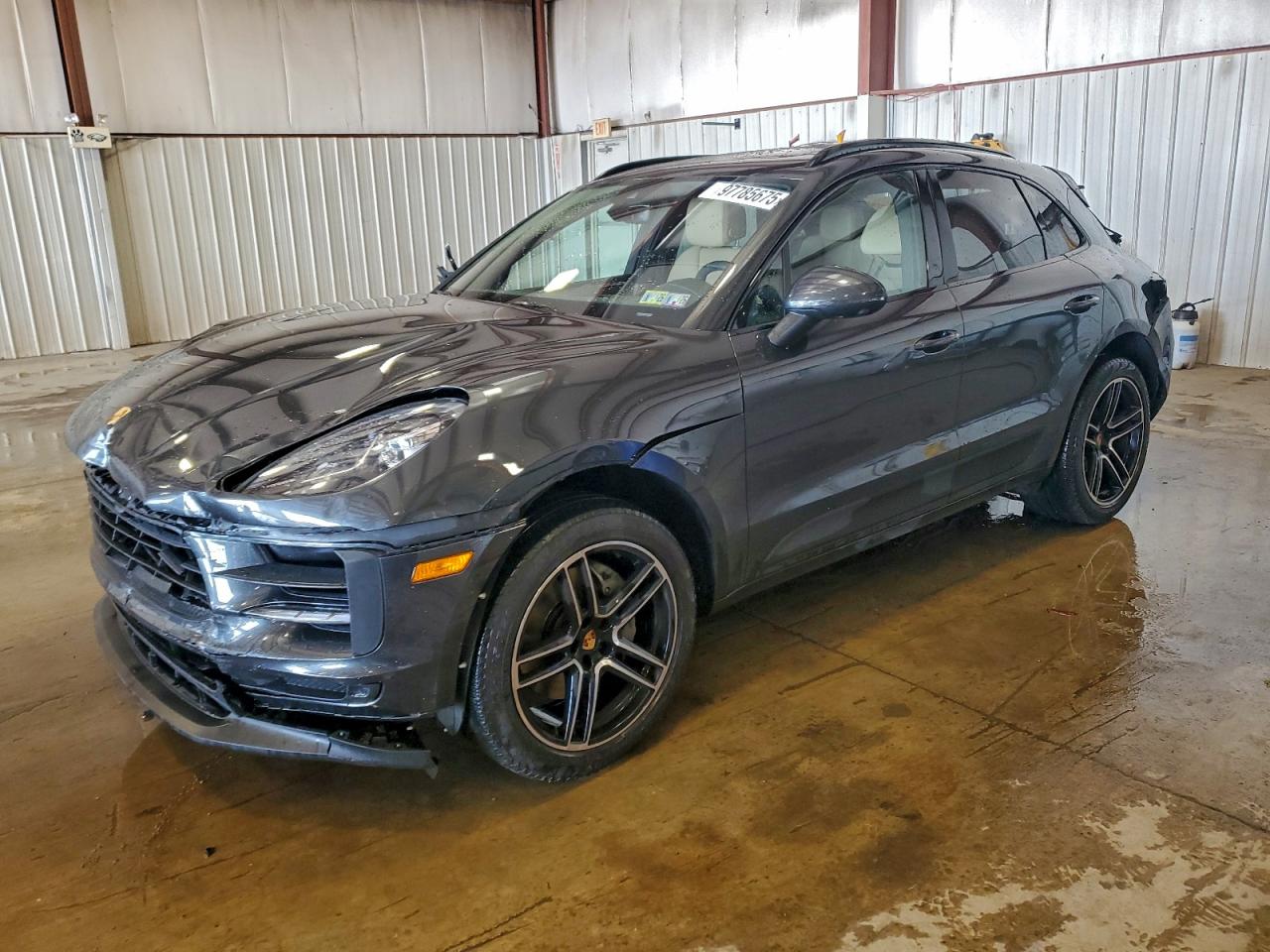 2021 Porsche Macan S, VIN WP1AB2A59MLB32858 — Hail